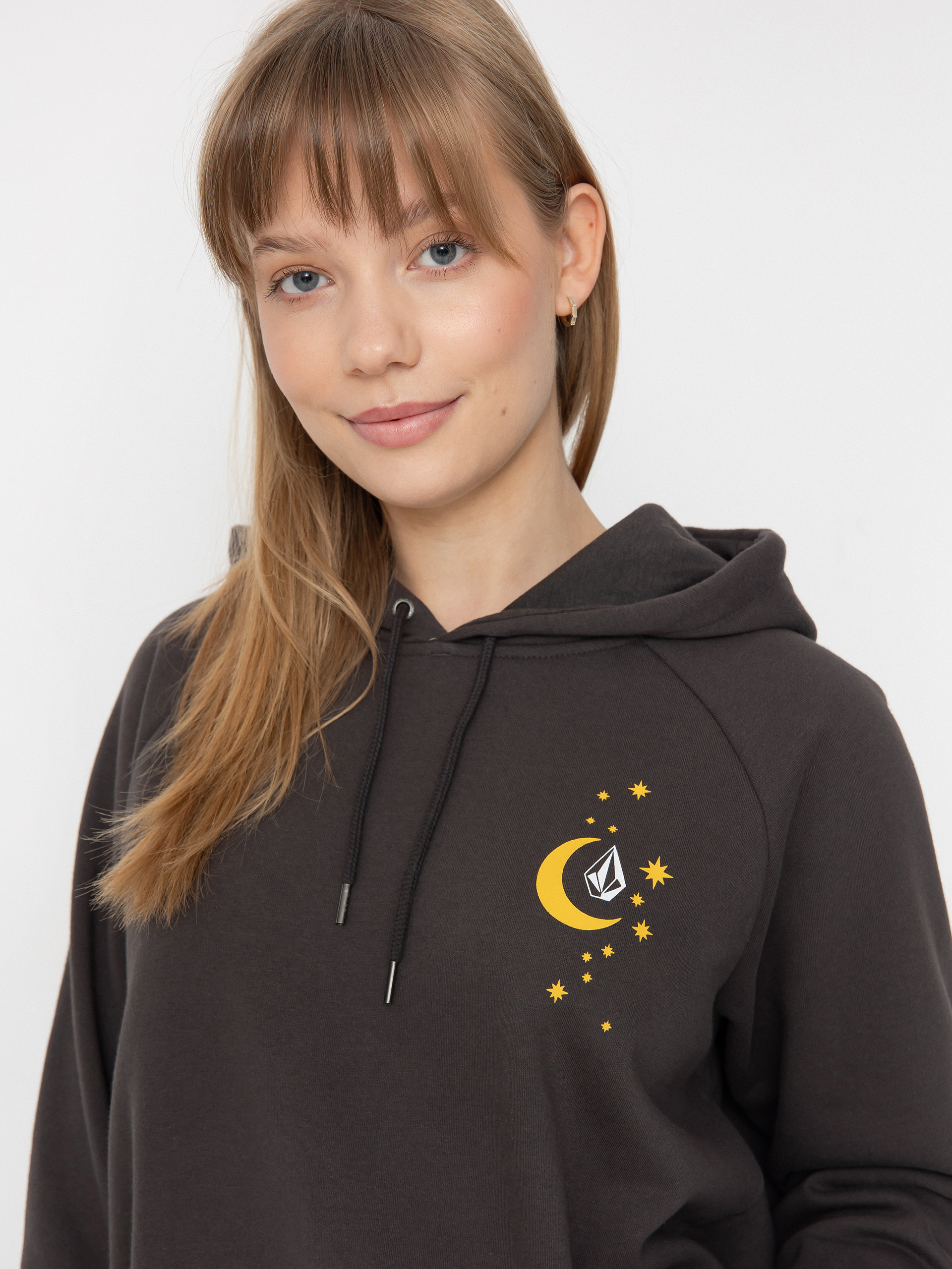 Volcom Truly Stoked Bf HD Wmn Hoodie (vintage black)