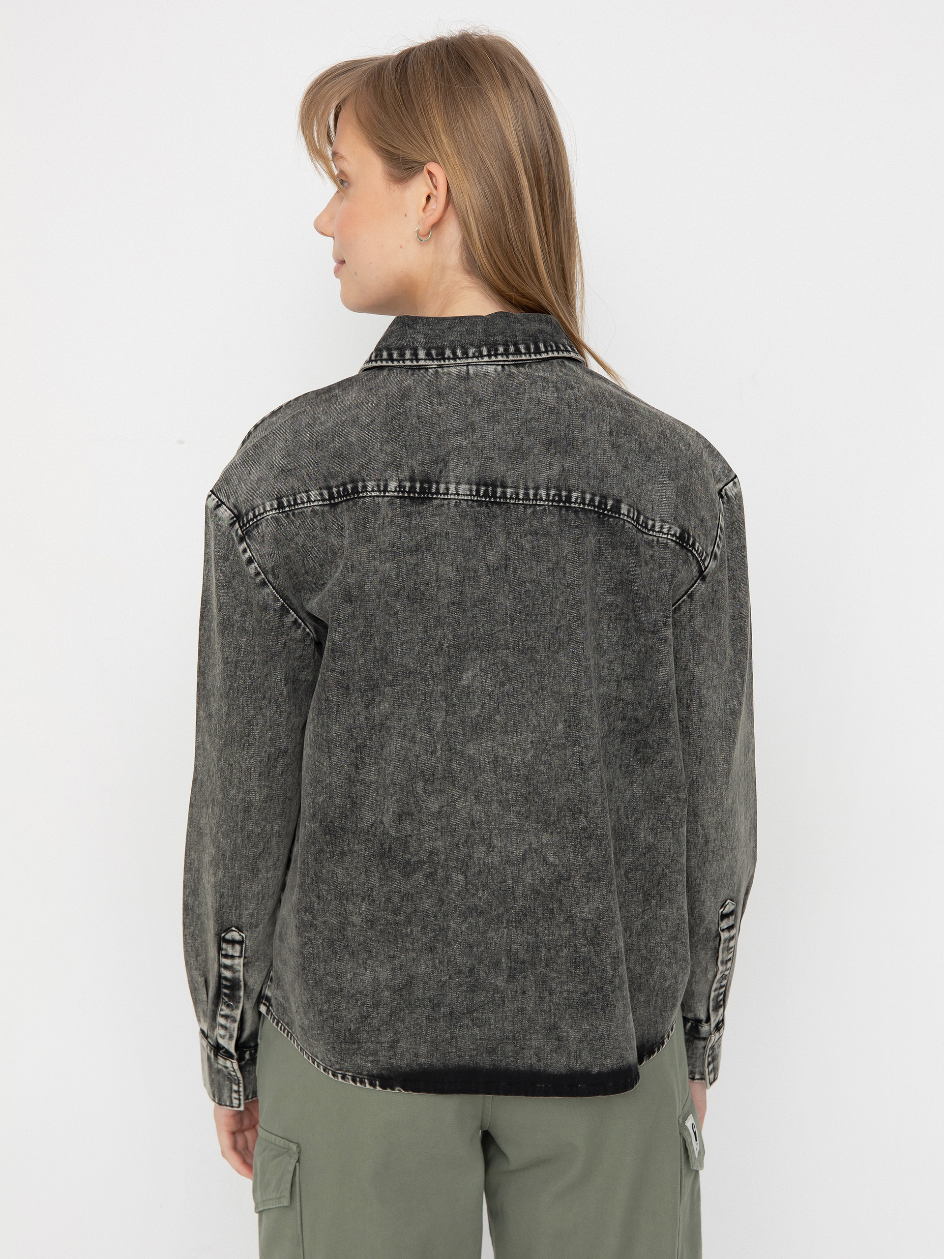 Volcom Asphalt Shirt Ls Wmn Longsleeve (black)