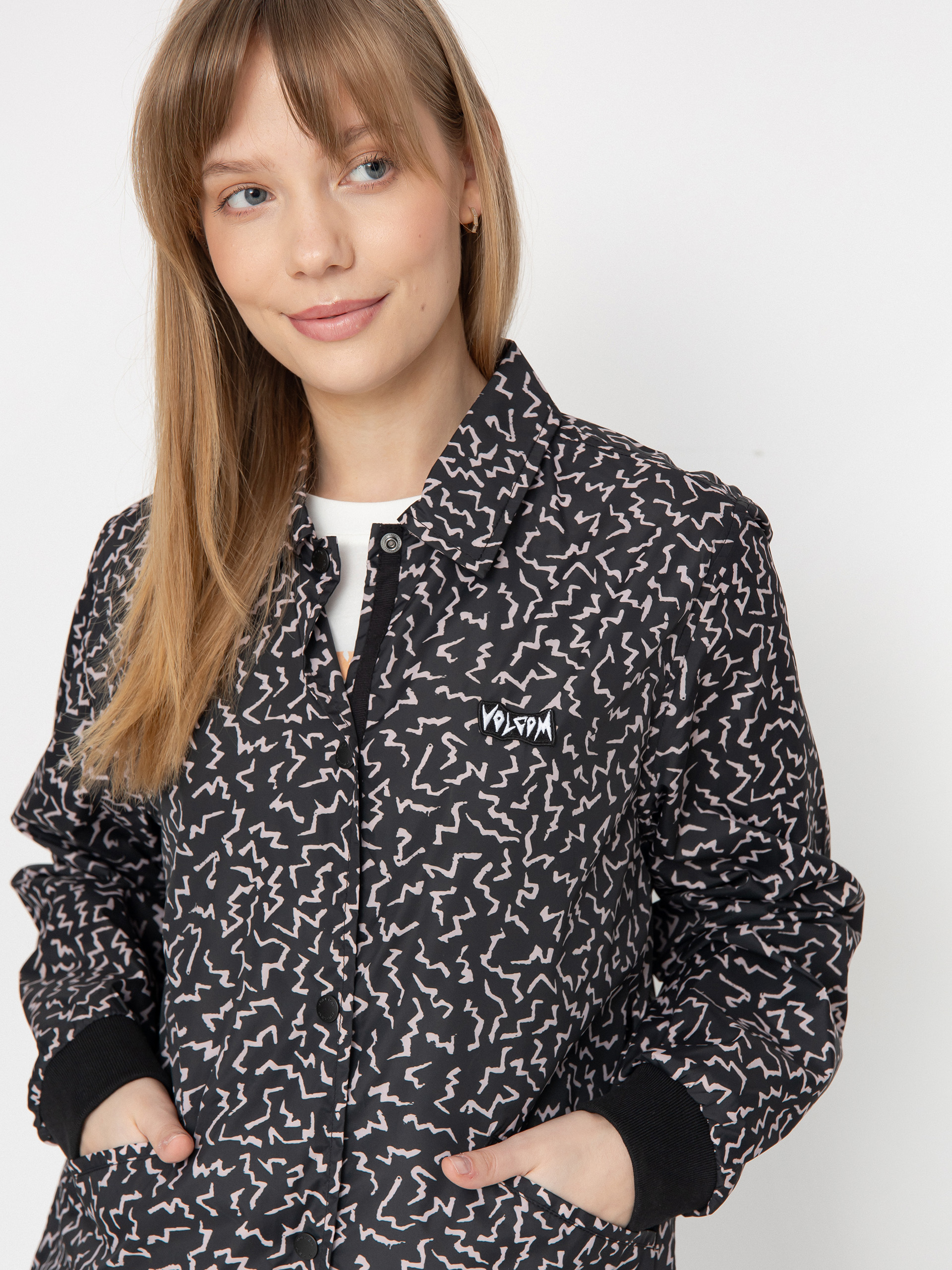 Volcom Surfpunk Coach Wmn Jacke (black)