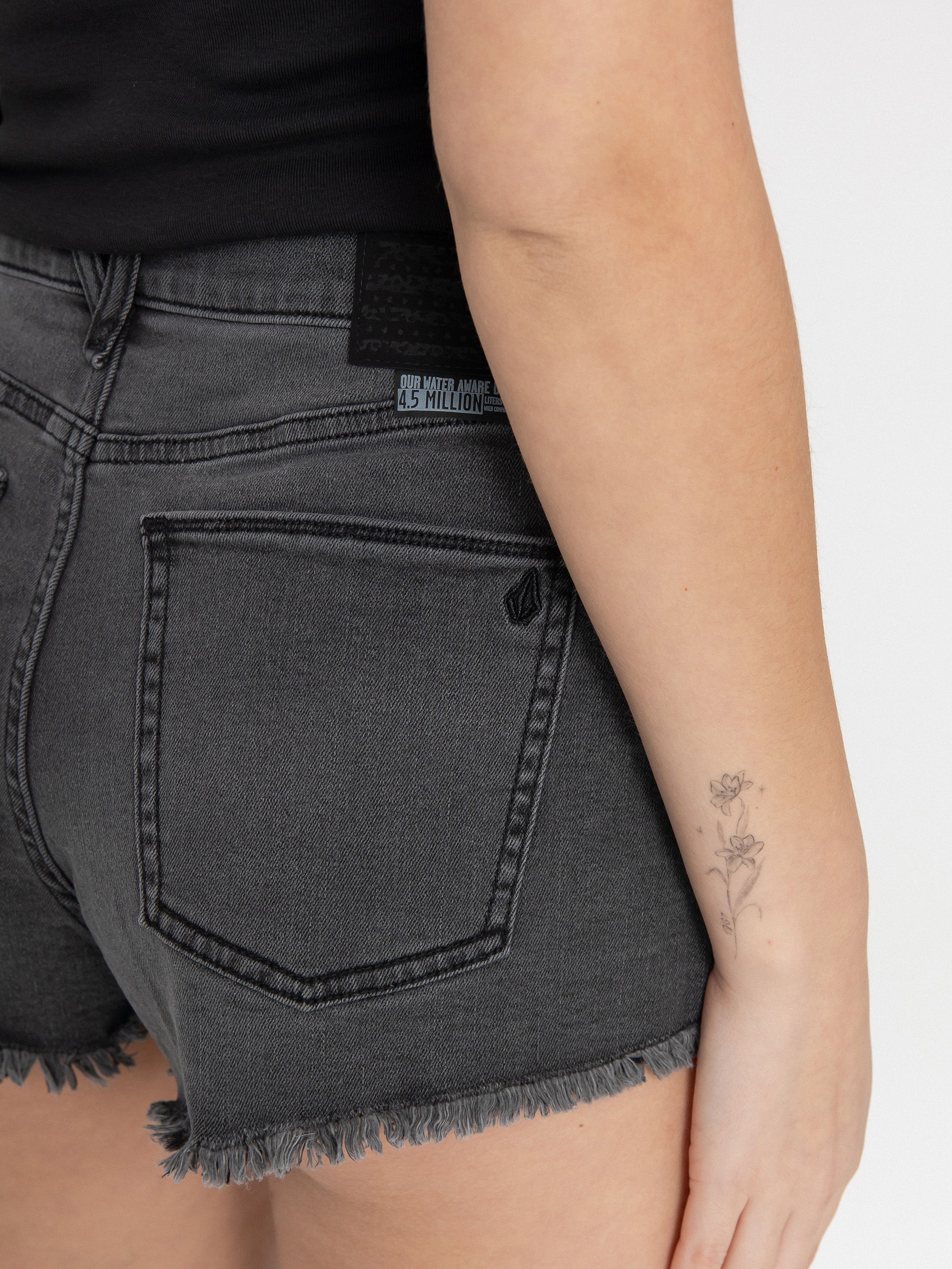 Volcom 1991 Stoned Wmn Shorts (vintage black)