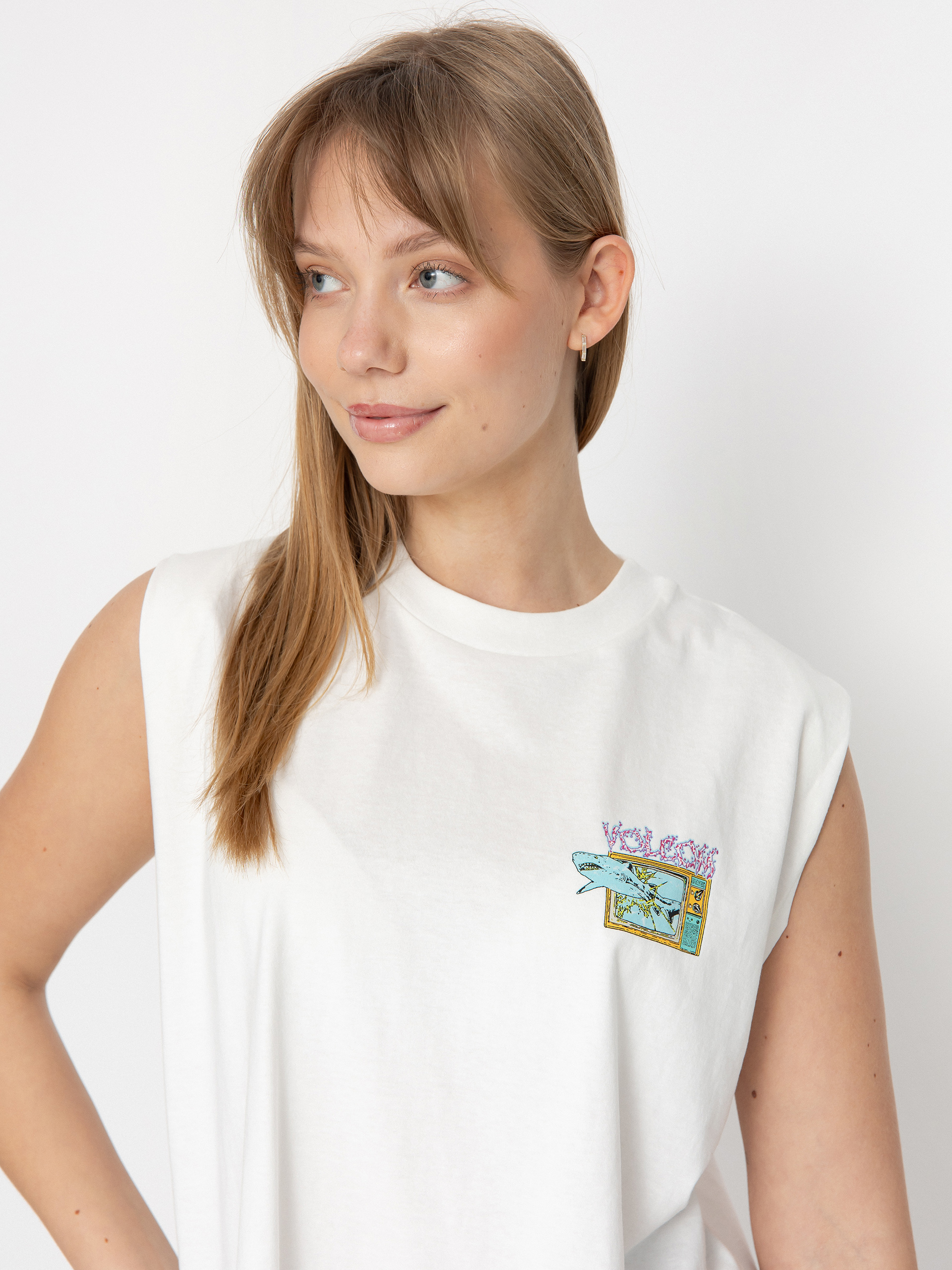 Volcom Frenchsurf Wmn Tank top (star white)