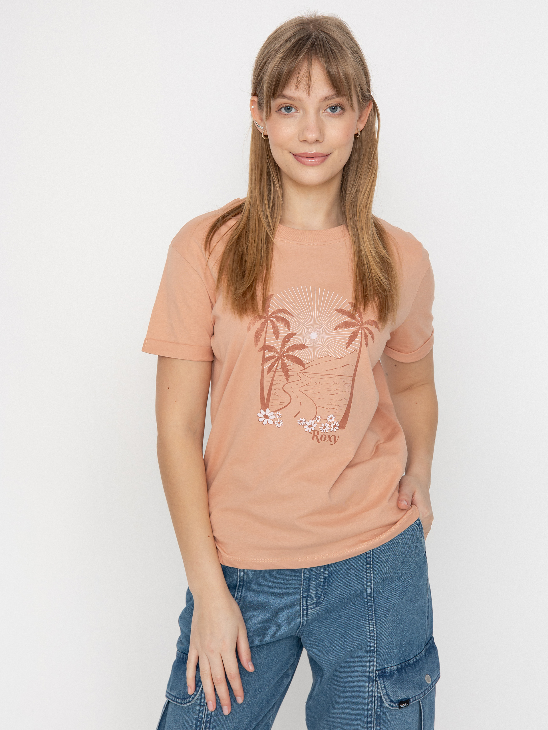 T-shirt Roxy Summer Fun Beach manica corta donna