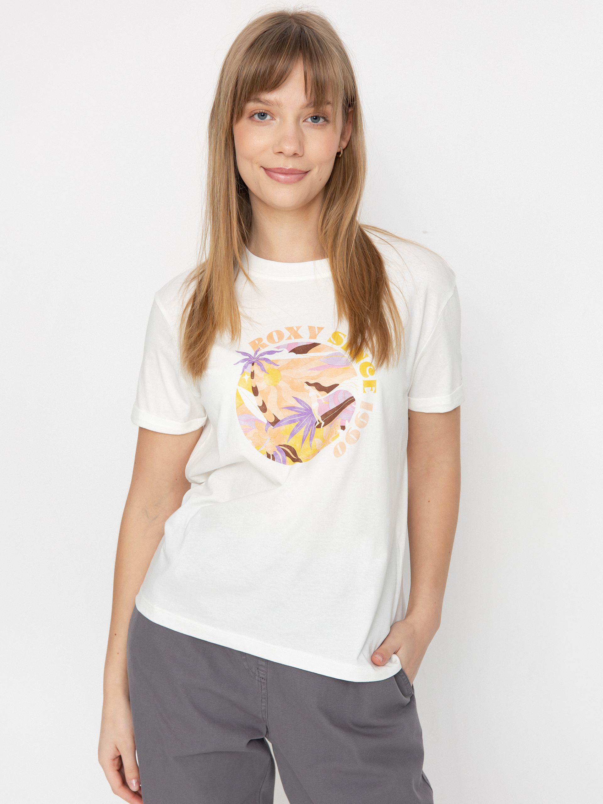 Roxy Summer Fun B Wmn T-Shirt (snow white)