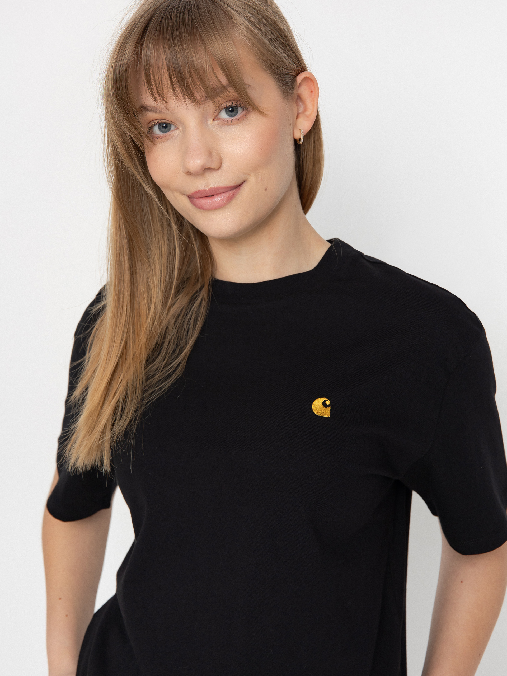 Carhartt WIP Chase Wmn T-Shirt (black/gold)