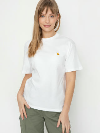 Carhartt WIP Chase Wmn T-Shirt (white/gold)