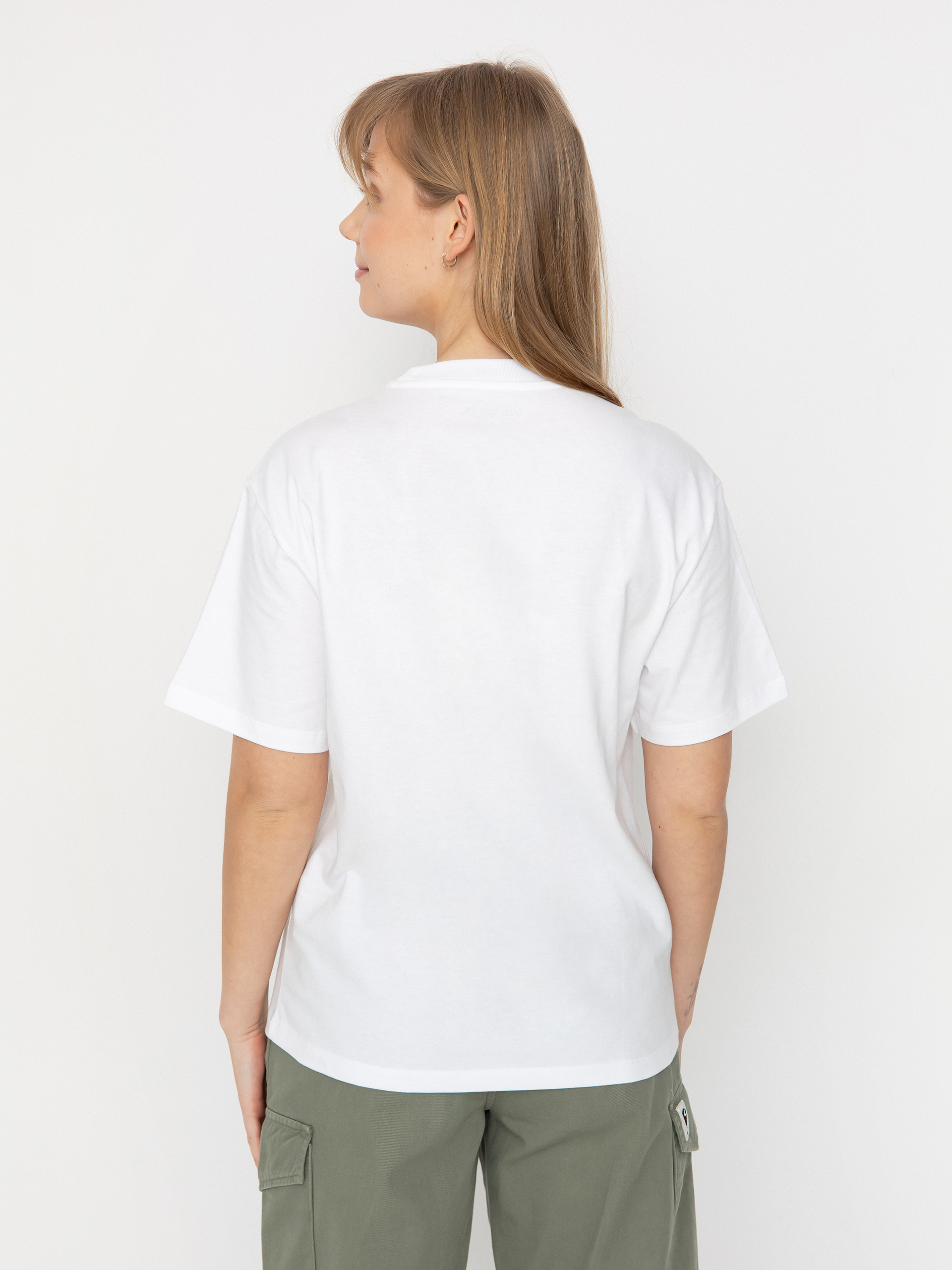 Carhartt WIP Chase Wmn T-Shirt (white/gold)