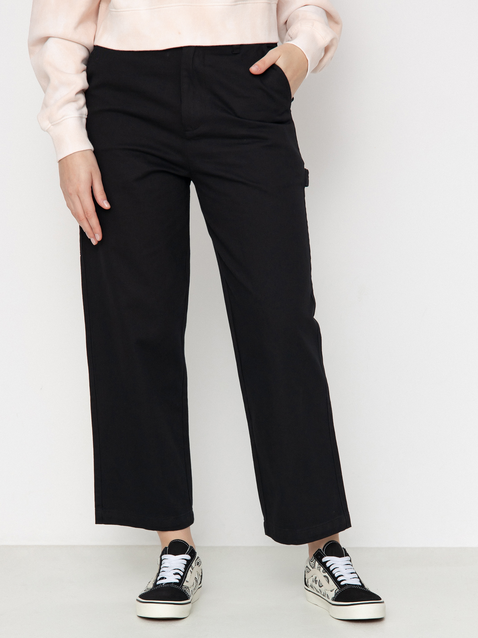 Dickies Phoenix Cropped Rec Pants Wmn - black (black)