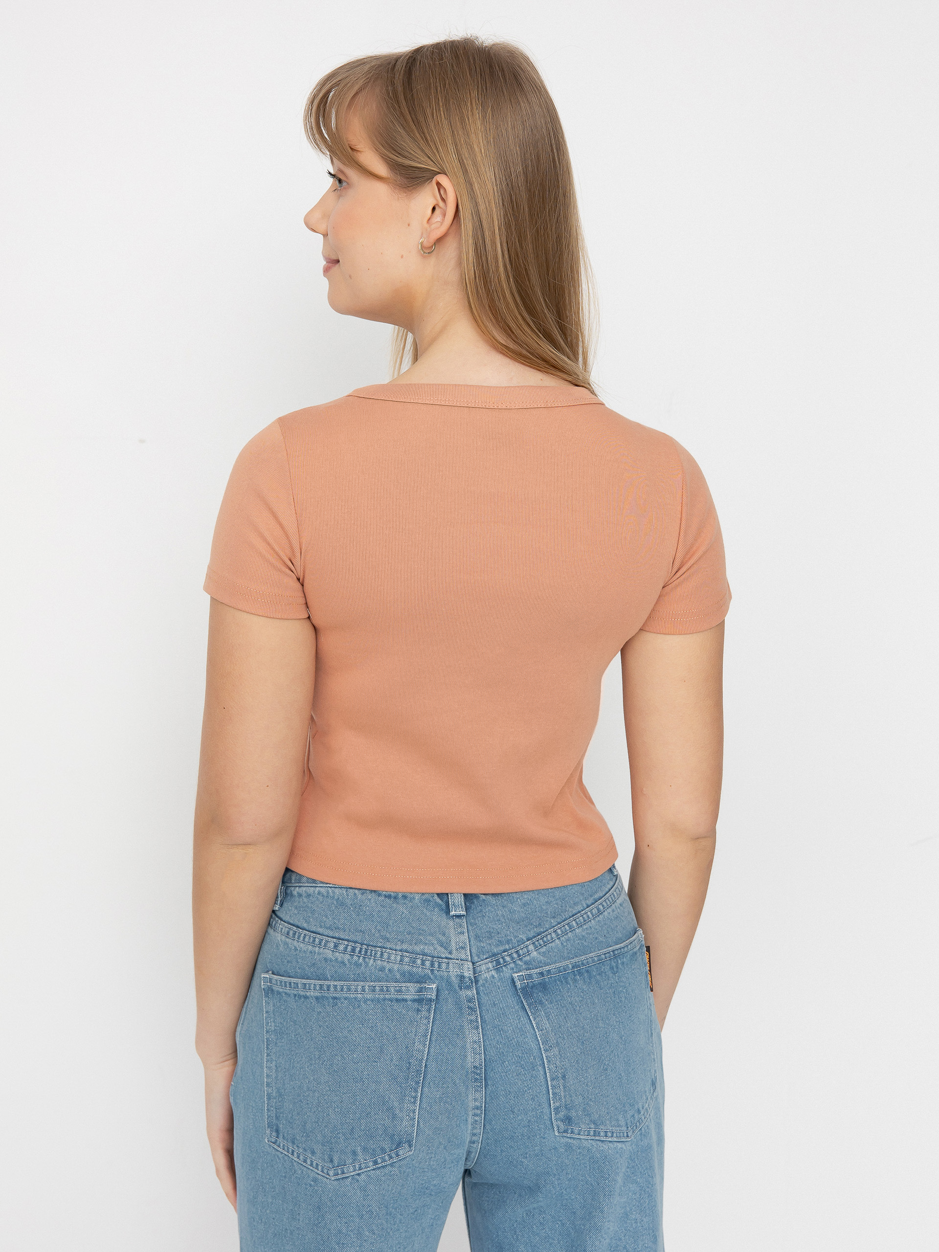 Santa Cruz T-Shirt Dressen Rose Crew Two Front Wmn (clay)