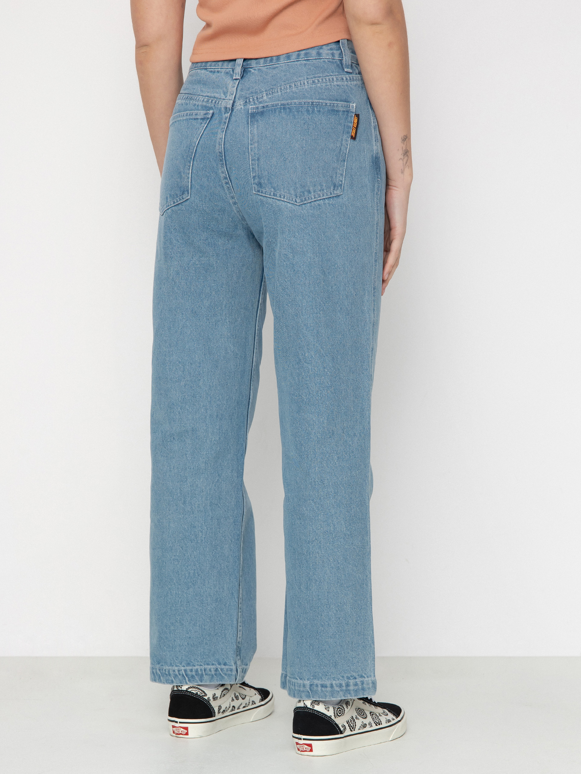 Santa Cruz Pants Classic Baggy Jeans Wmn - blue (bleach blue)