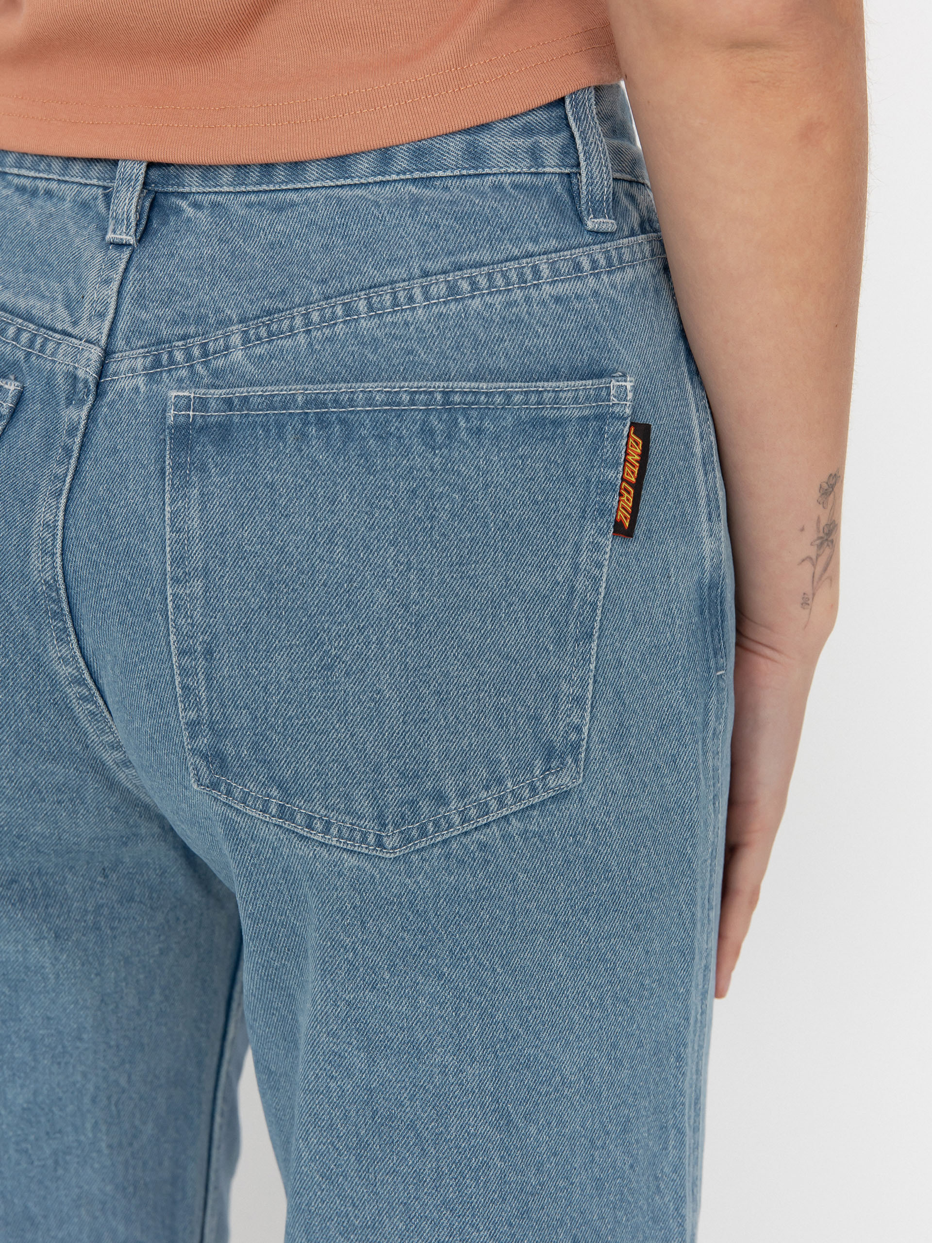 Santa Cruz Hose Classic Baggy Jeans Wmn (bleach blue)