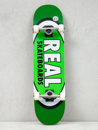 Real Classic Oval Large Skateboard (green)