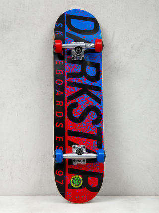 Darkstar Wordmark Skateboard (red/blue)