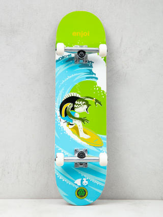 Enjoi Surfs Up Skateboard (green)