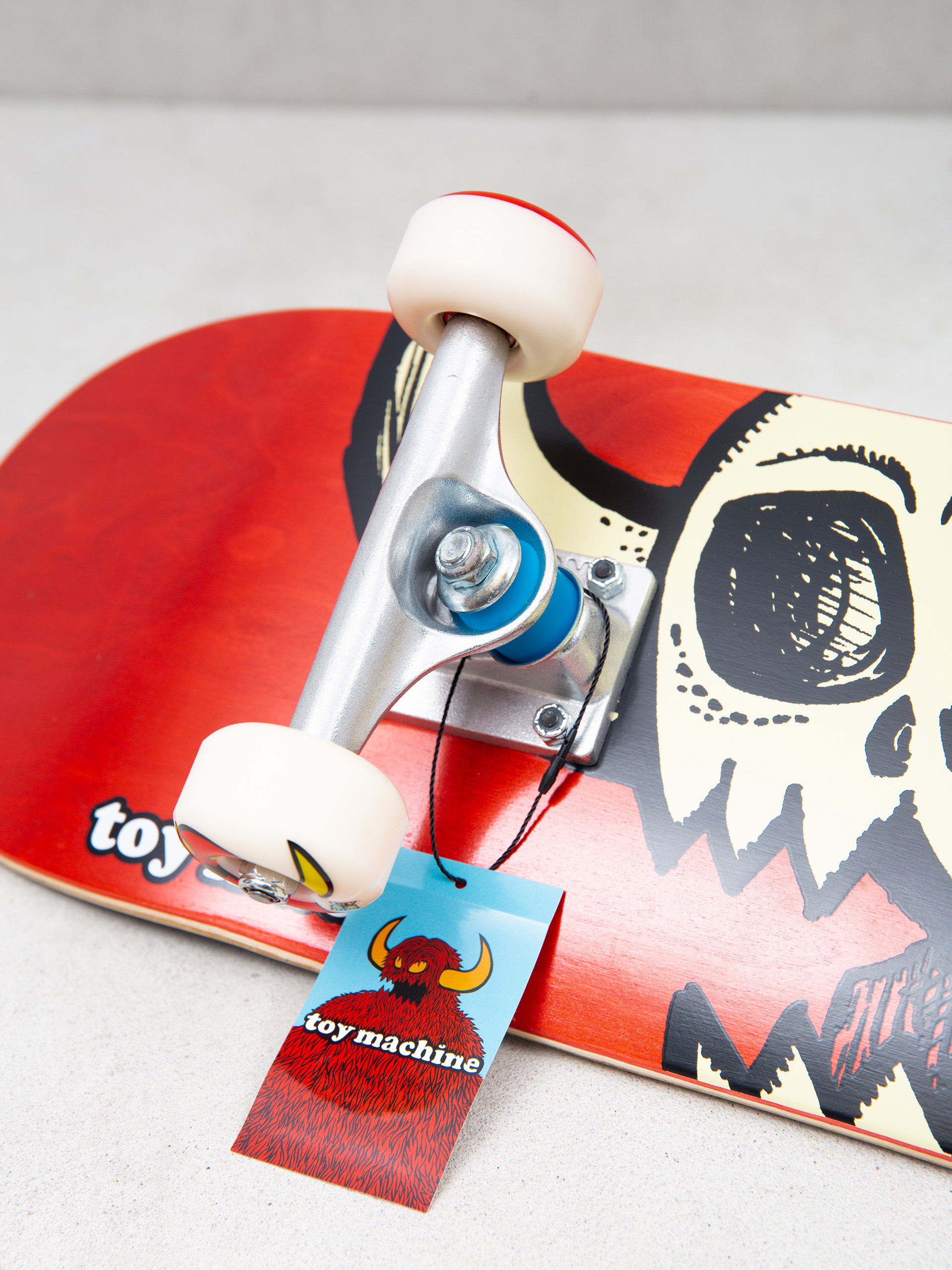 Toy Machine Vice Monster Mini Skateboard (red)