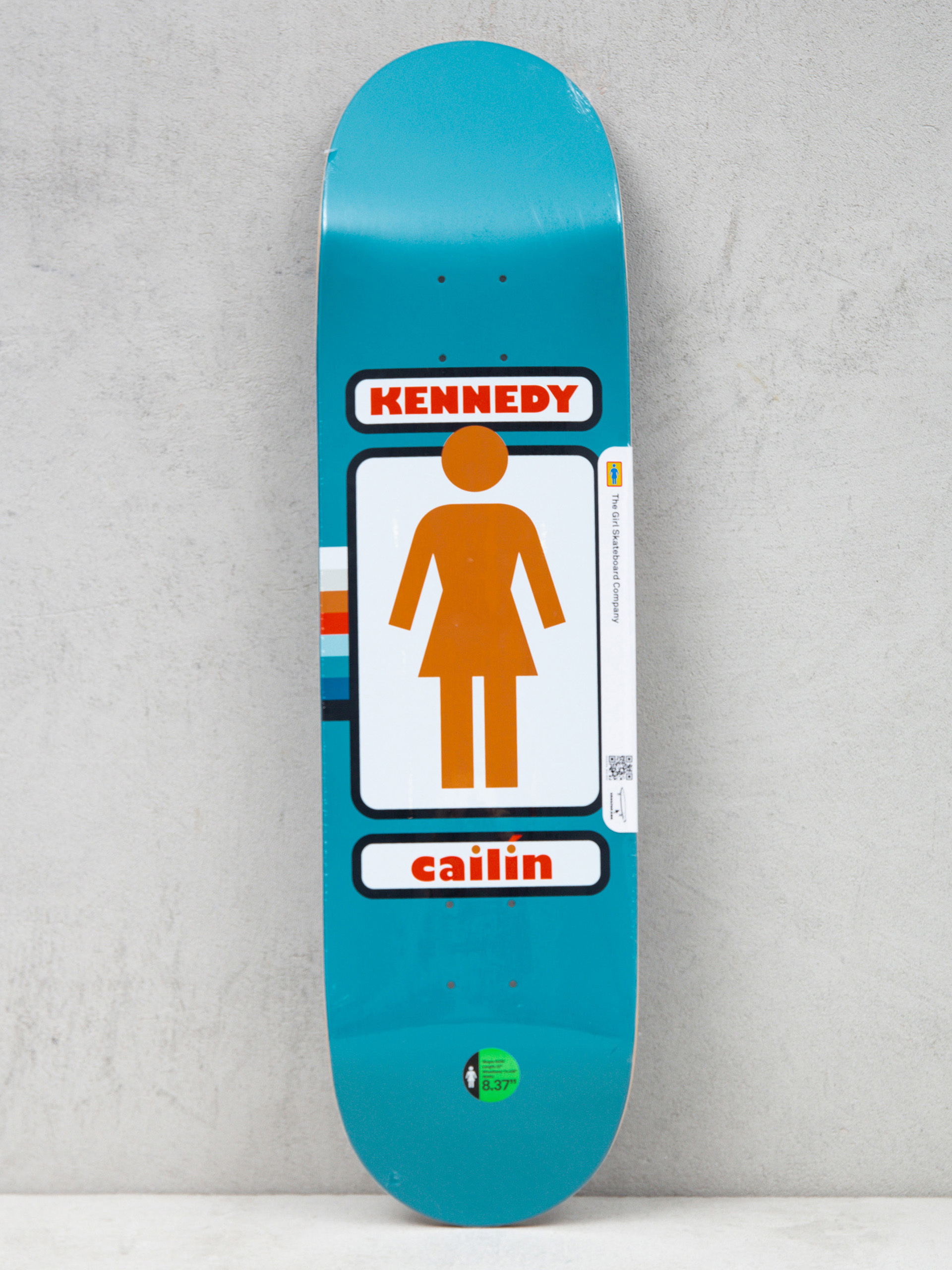 Girl Skateboard Kennedy 93 Til Deck teal brown