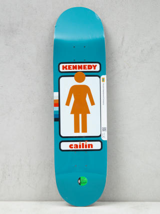 Girl Skateboard Kennedy 93 Til Deck (teal/brown)