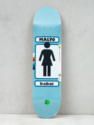 Girl Skateboard Malto 93 Til Deck (light blue/black)