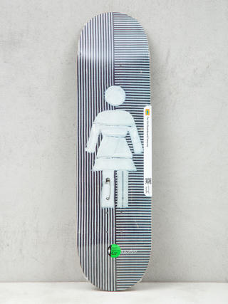Girl Skateboard Howard Scraps Deck (white/black)