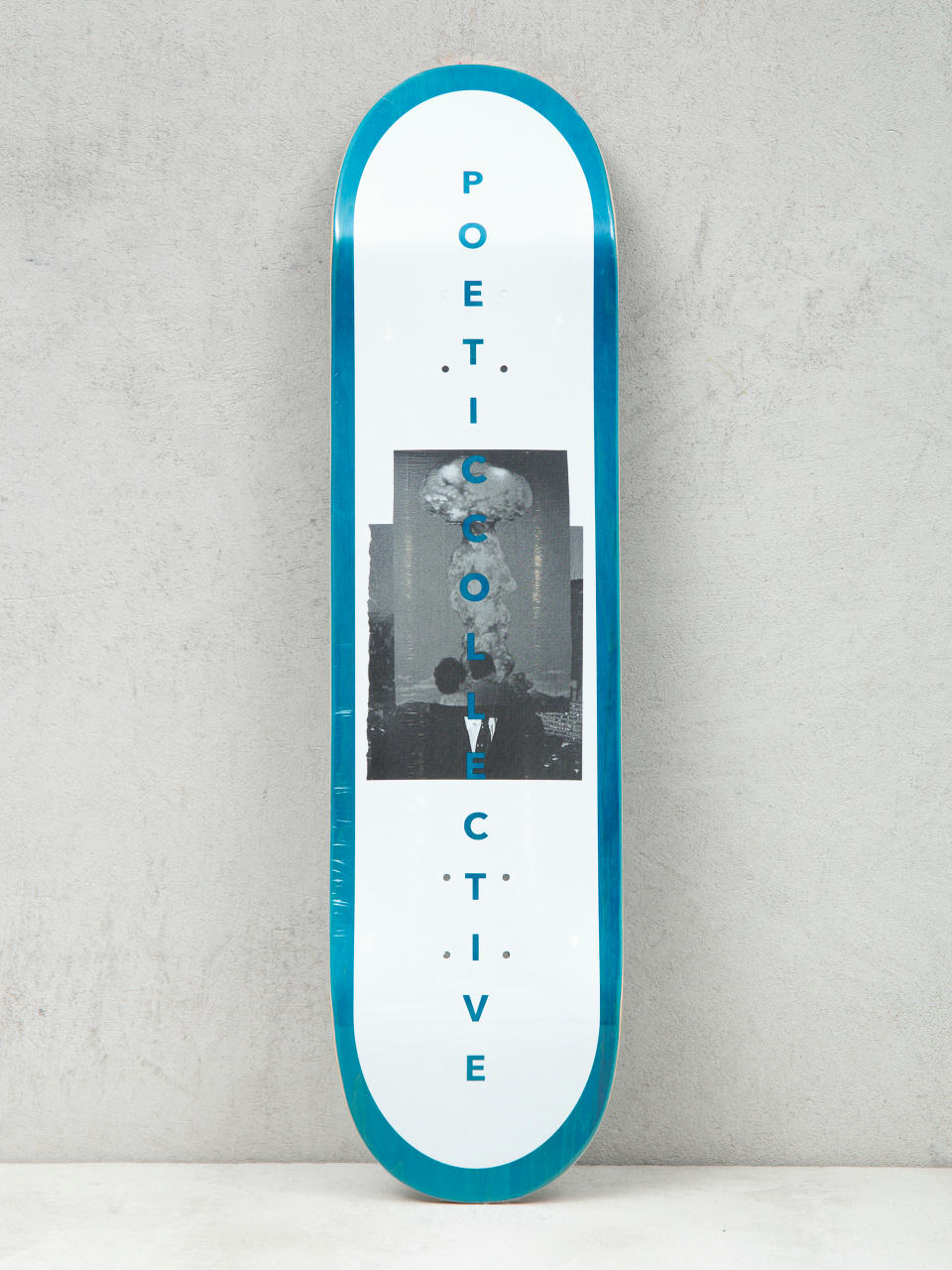 Poetic Collective Big Bang Frame HC Deck (teal/white)