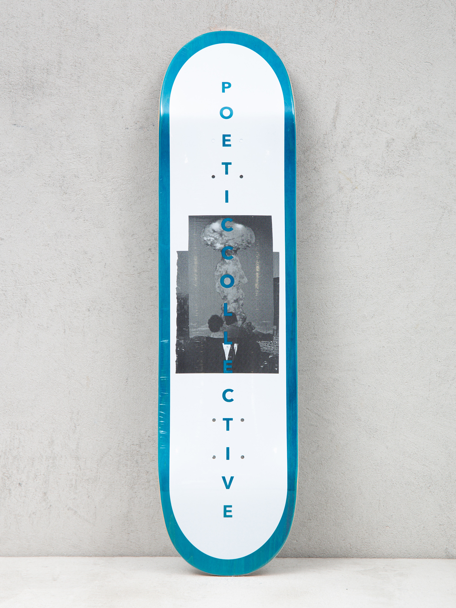 Poetic Collective Big Bang Frame HC Deck (teal/white)