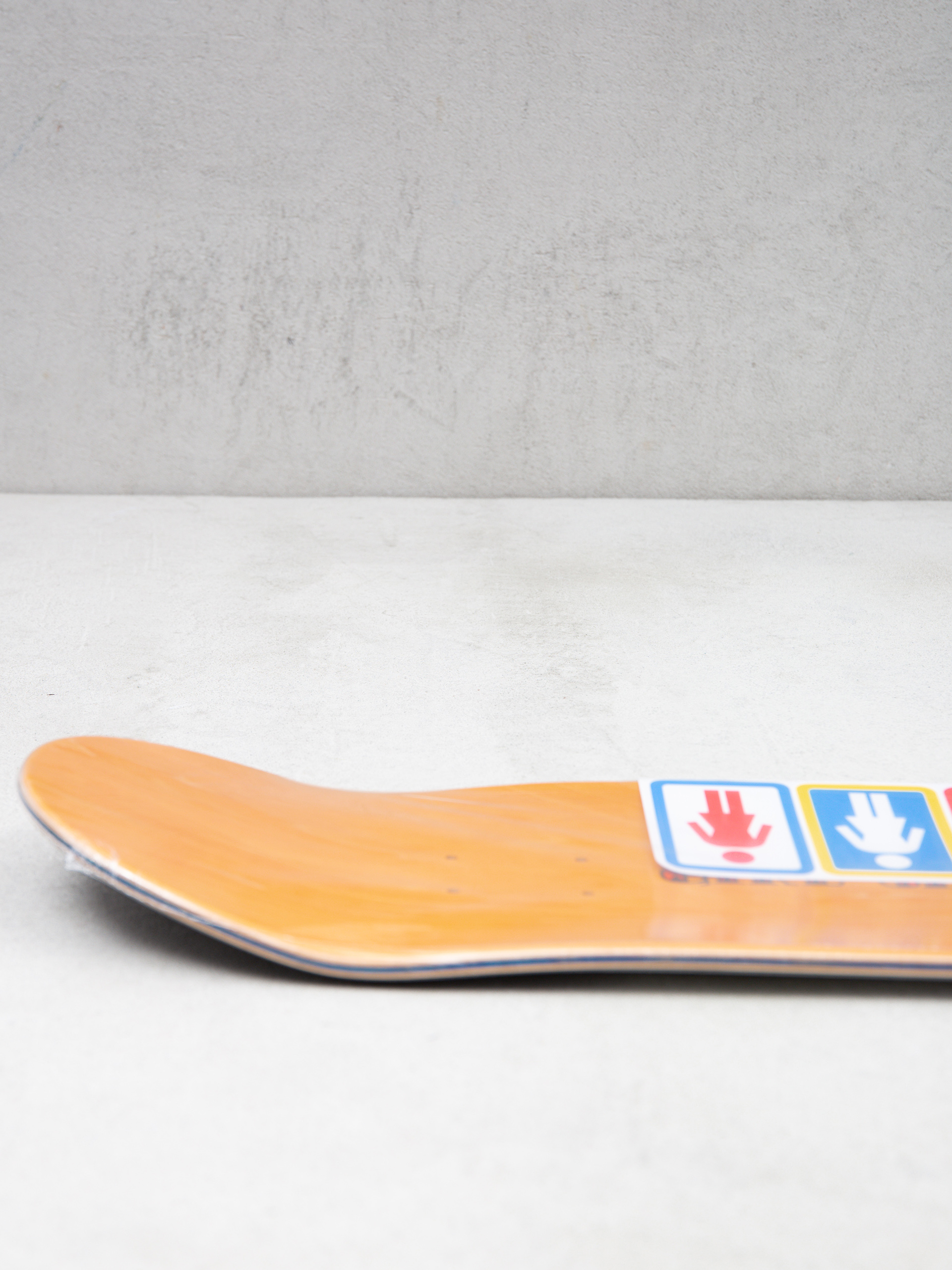 Girl Skateboard Gass Mans Ruin Deck (white/black/yellow)