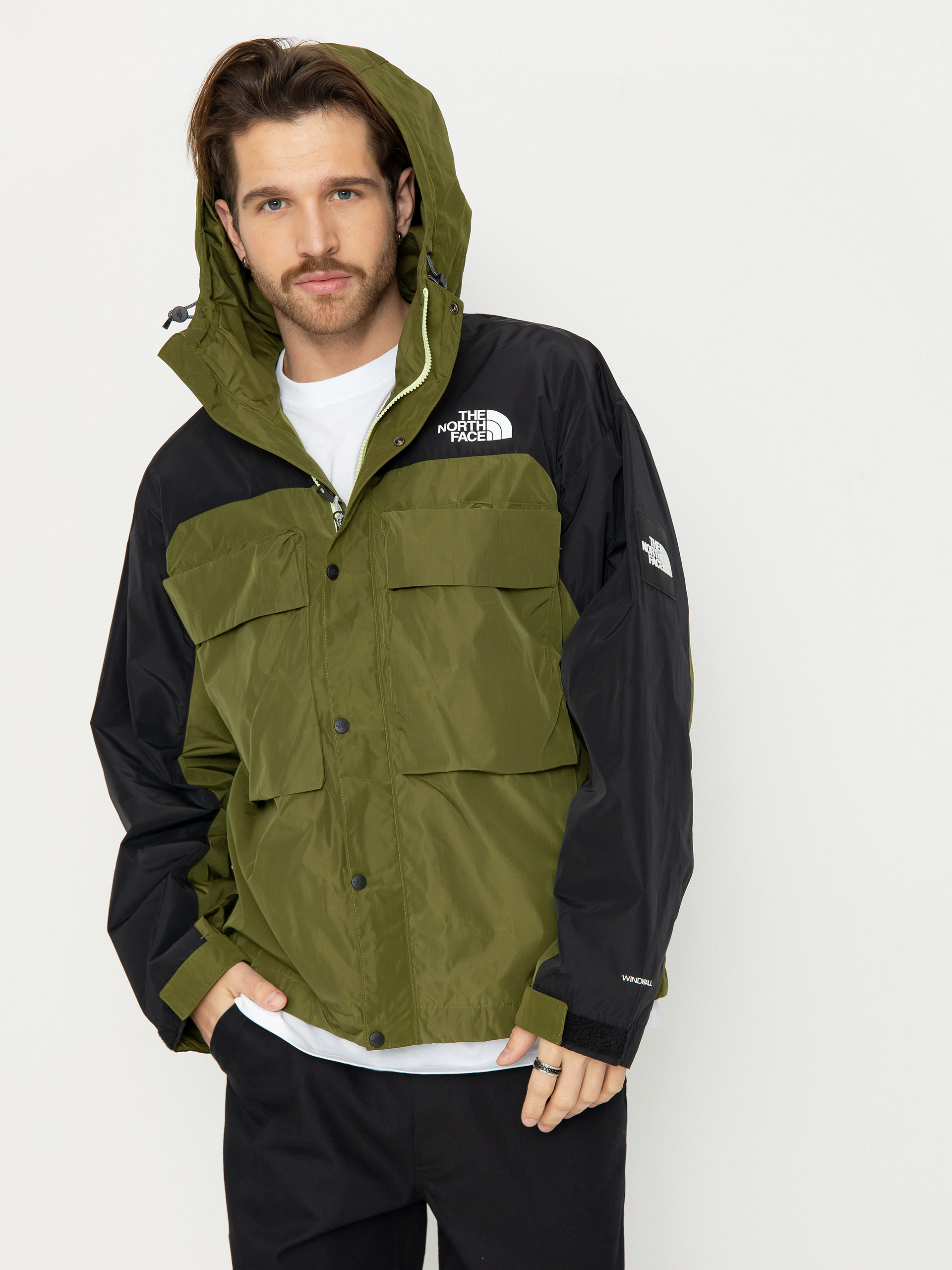 The North Face Tustin Cargo Pkt Jacke (forest olive)