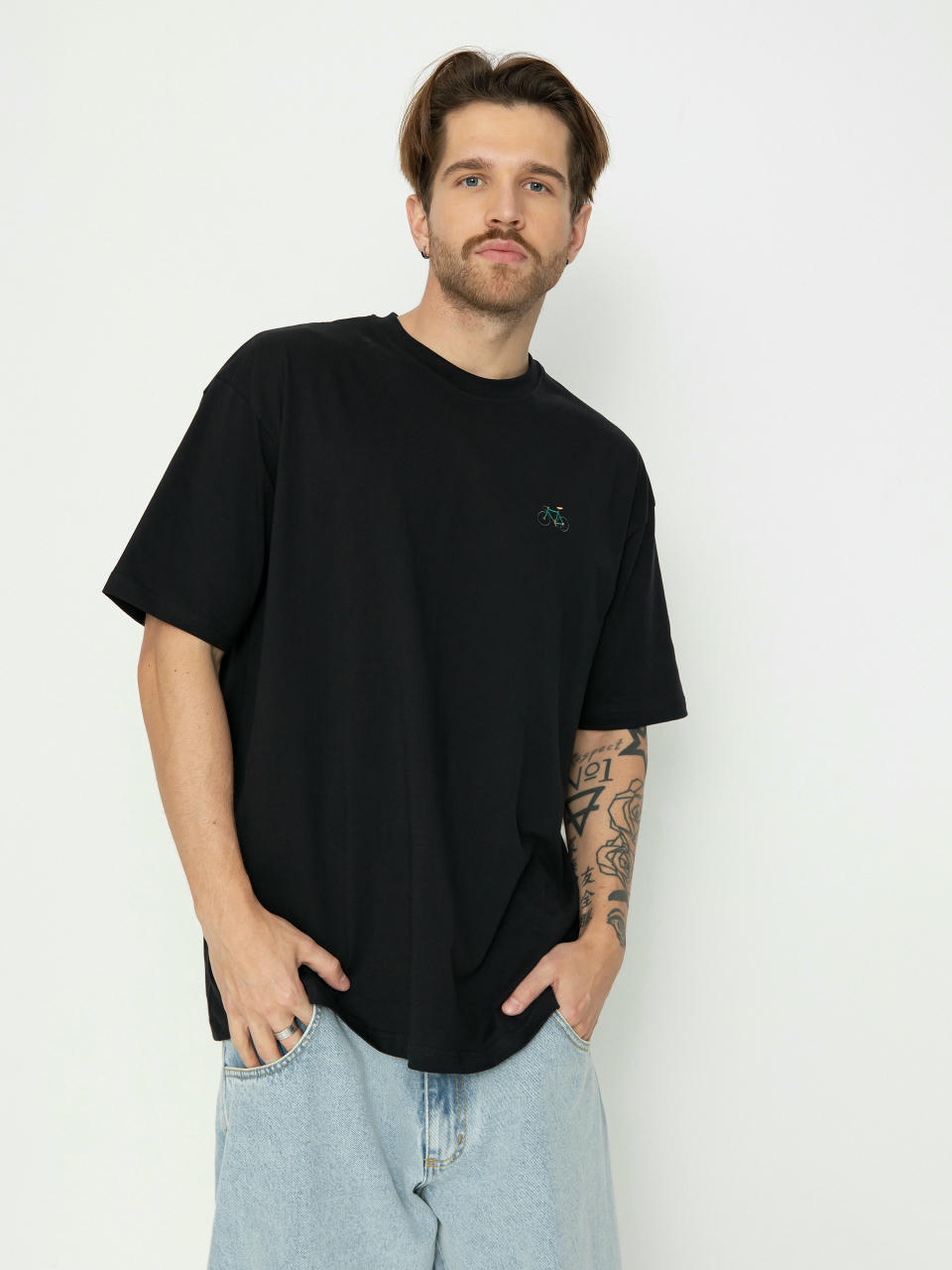 Iriedaily Peaceride Emb T-Shirt (black)