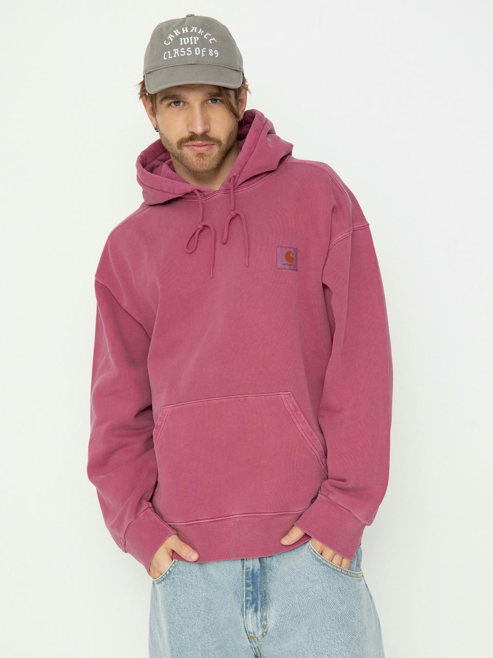 Carhartt WIP Hoodie Nelson HD (magenta)