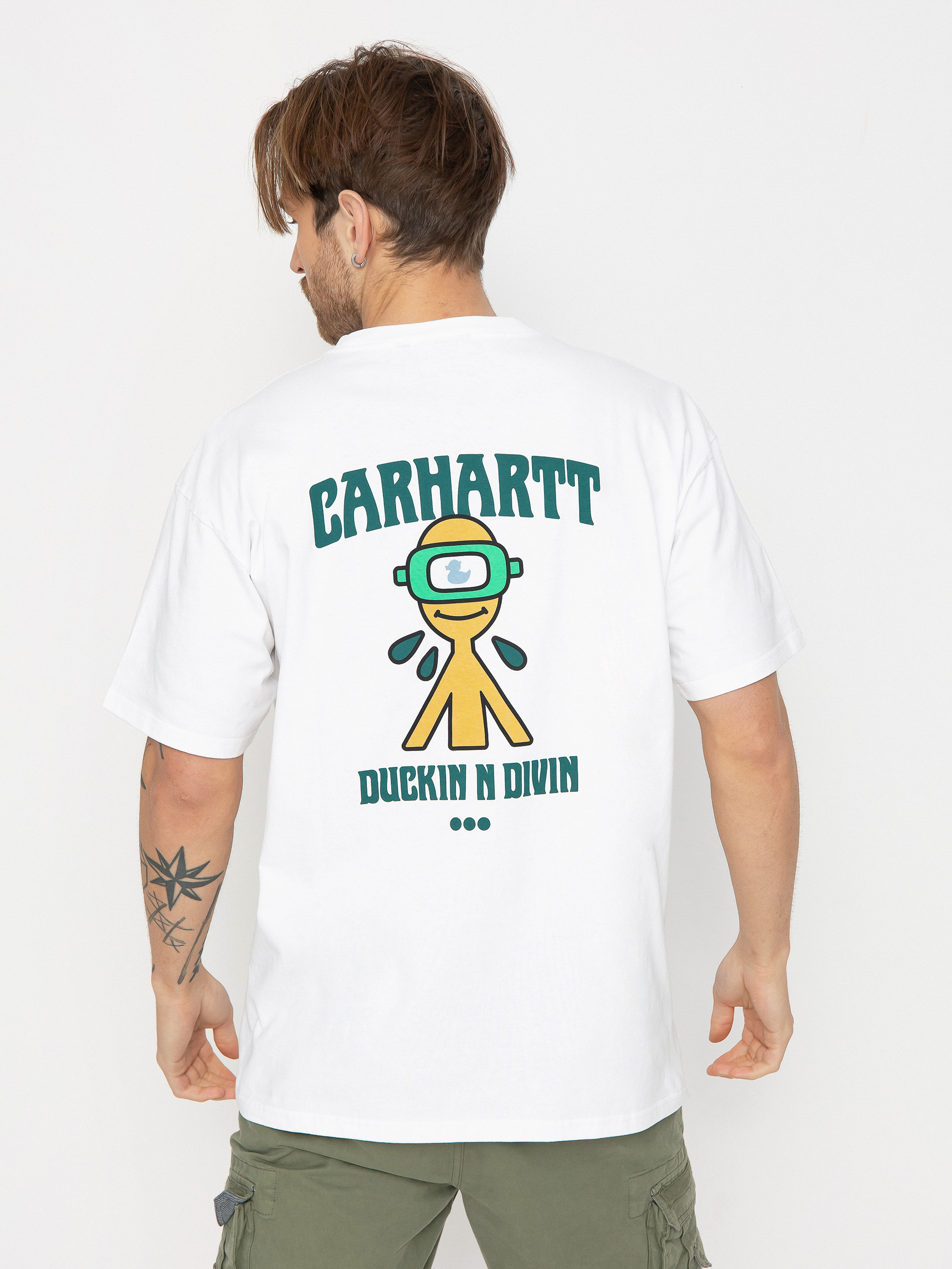 Carhartt WIP Duckin T-Shirt (white)