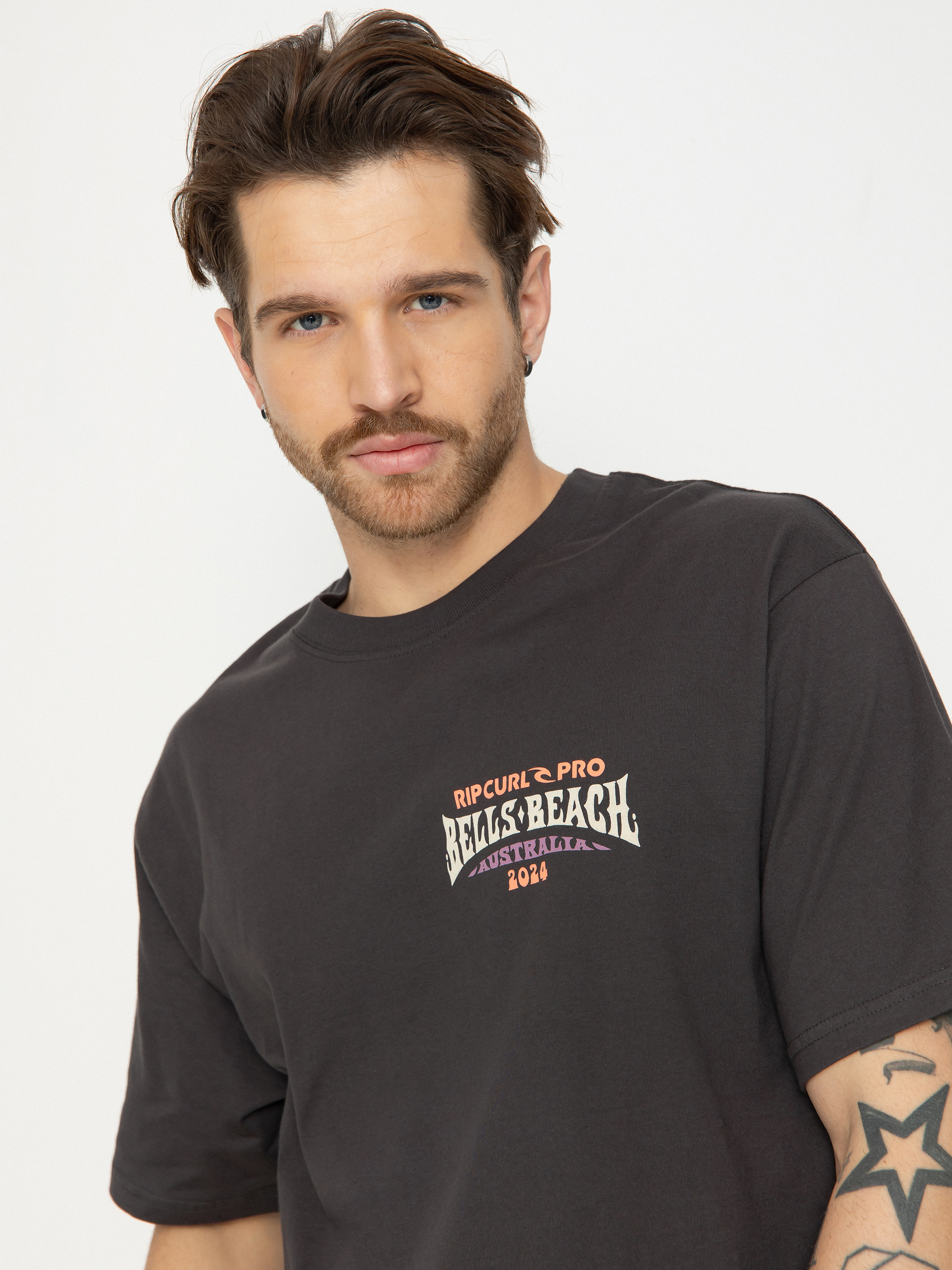 Rip Curl Rip Curl Pro 24 Line Up T-Shirt (washed black)