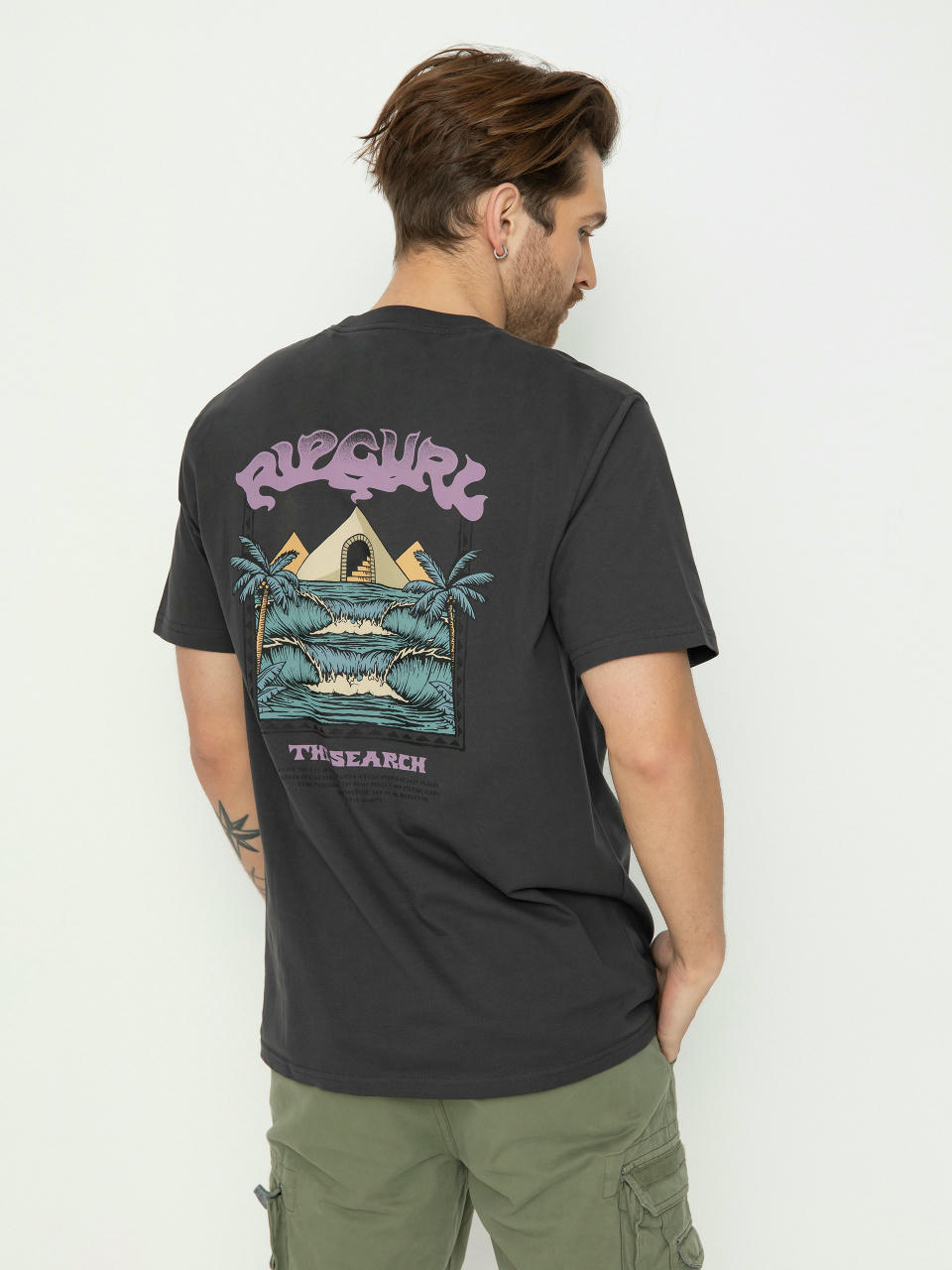 Rip Curl The Sphinx T-Shirt (washed black)