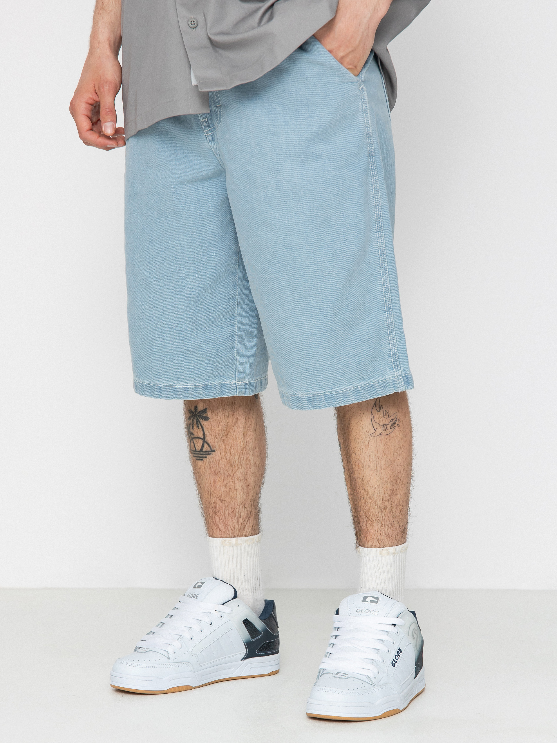 Dickies Shorts Madison - blue (vintage aged blue)