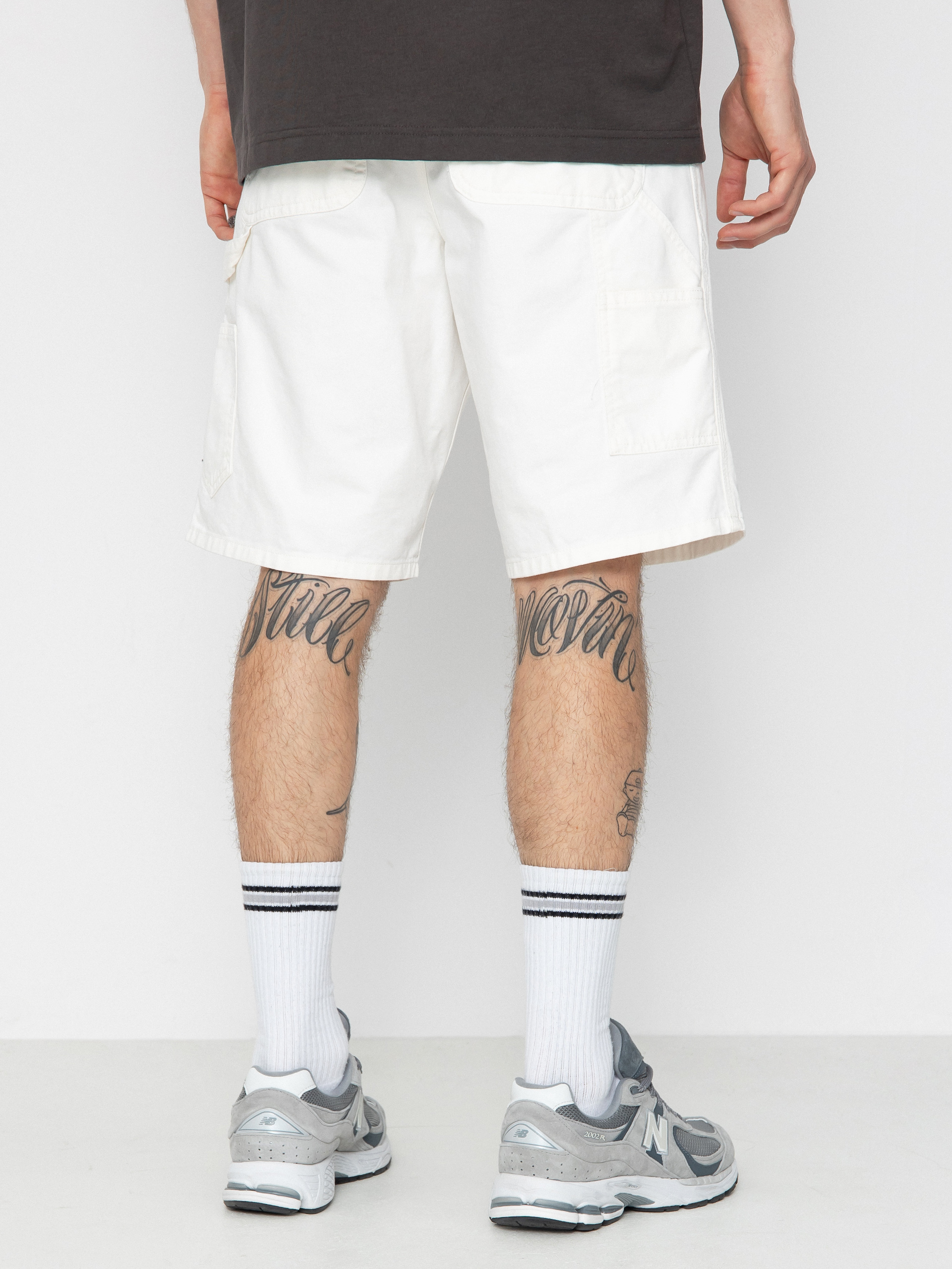 Carhartt WIP Single Knee Shorts (off-white)