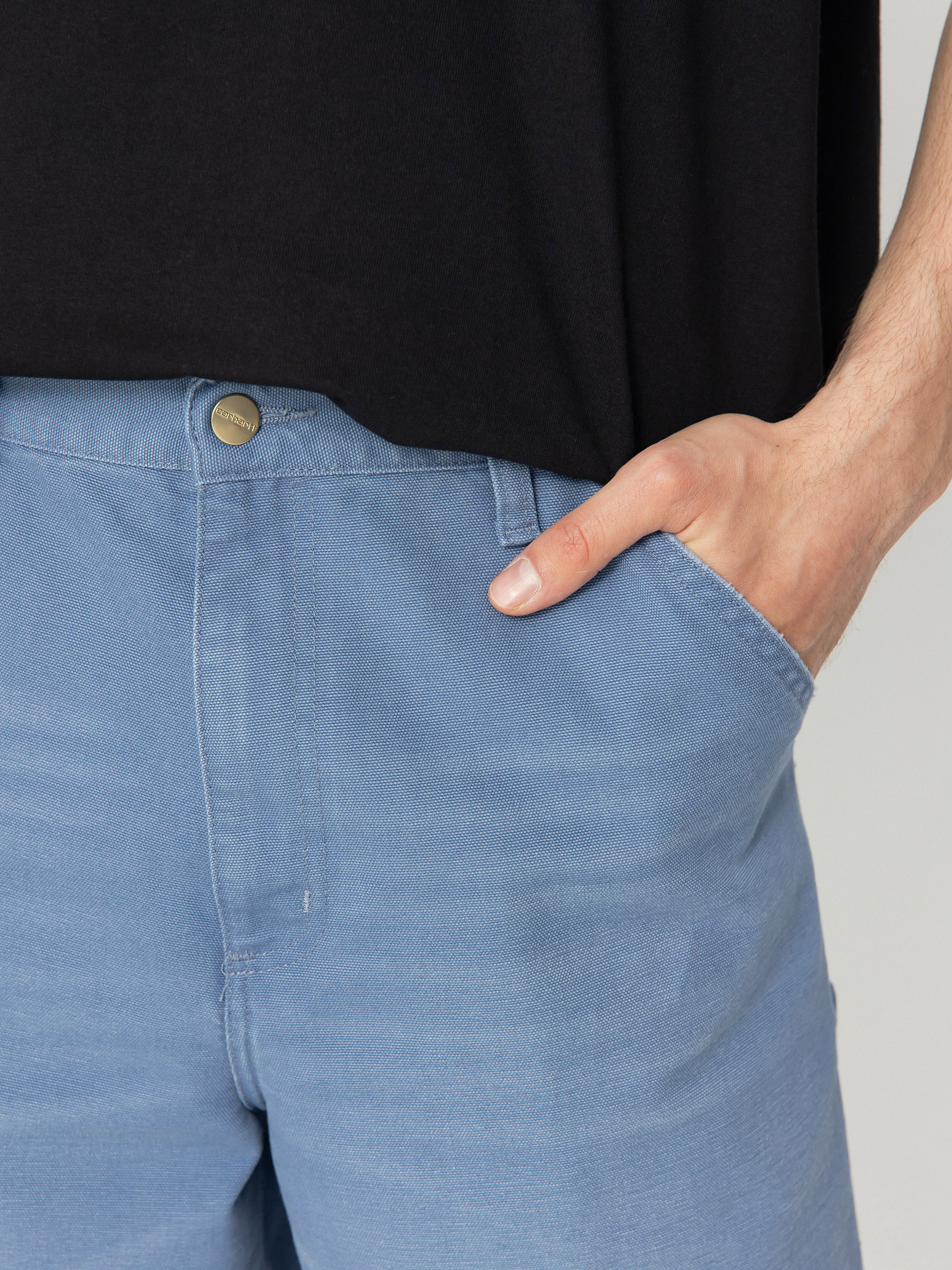 Carhartt WIP Single Knee Shorts (bay blue)
