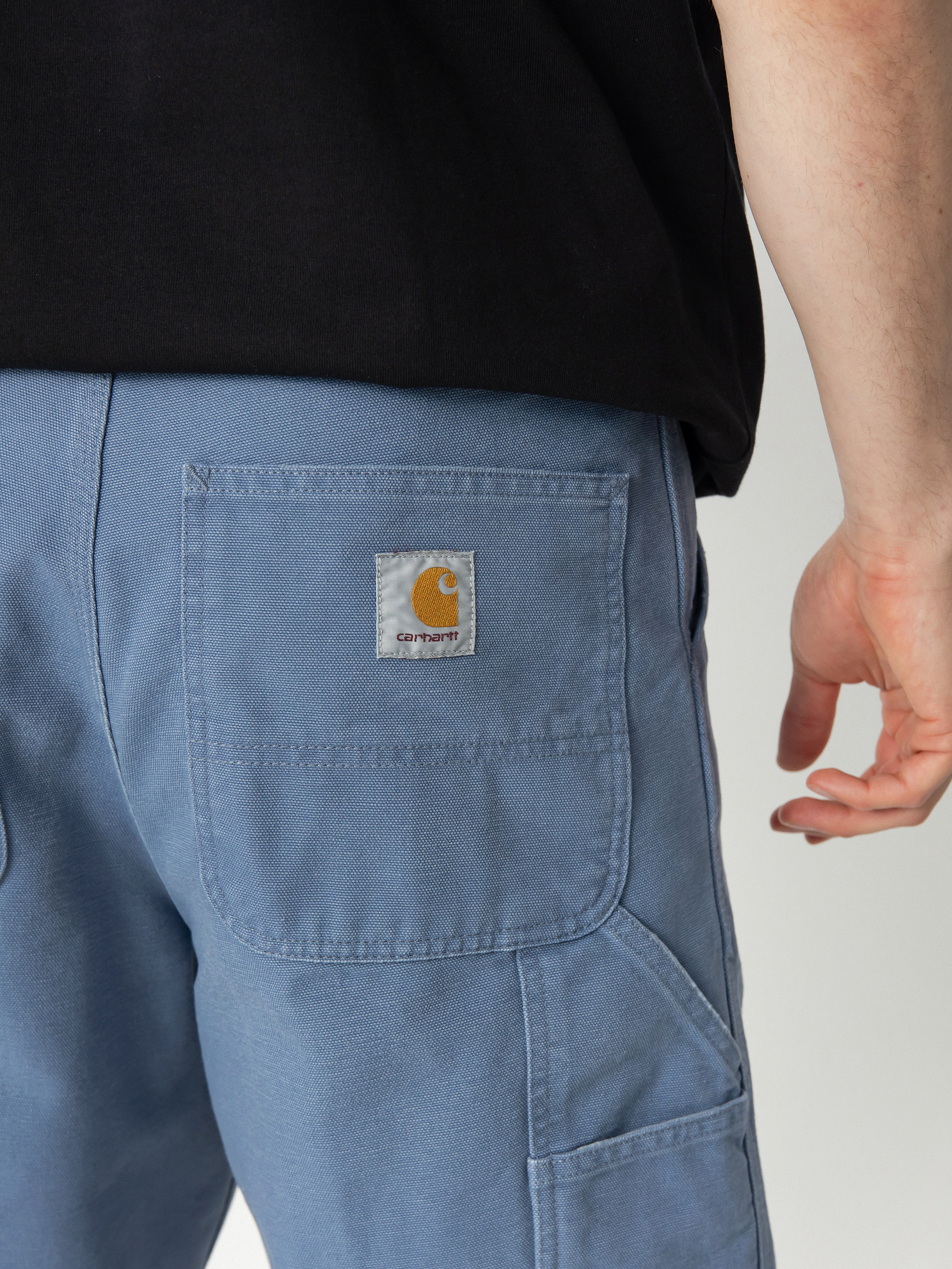 Carhartt WIP Single Knee Shorts (bay blue)