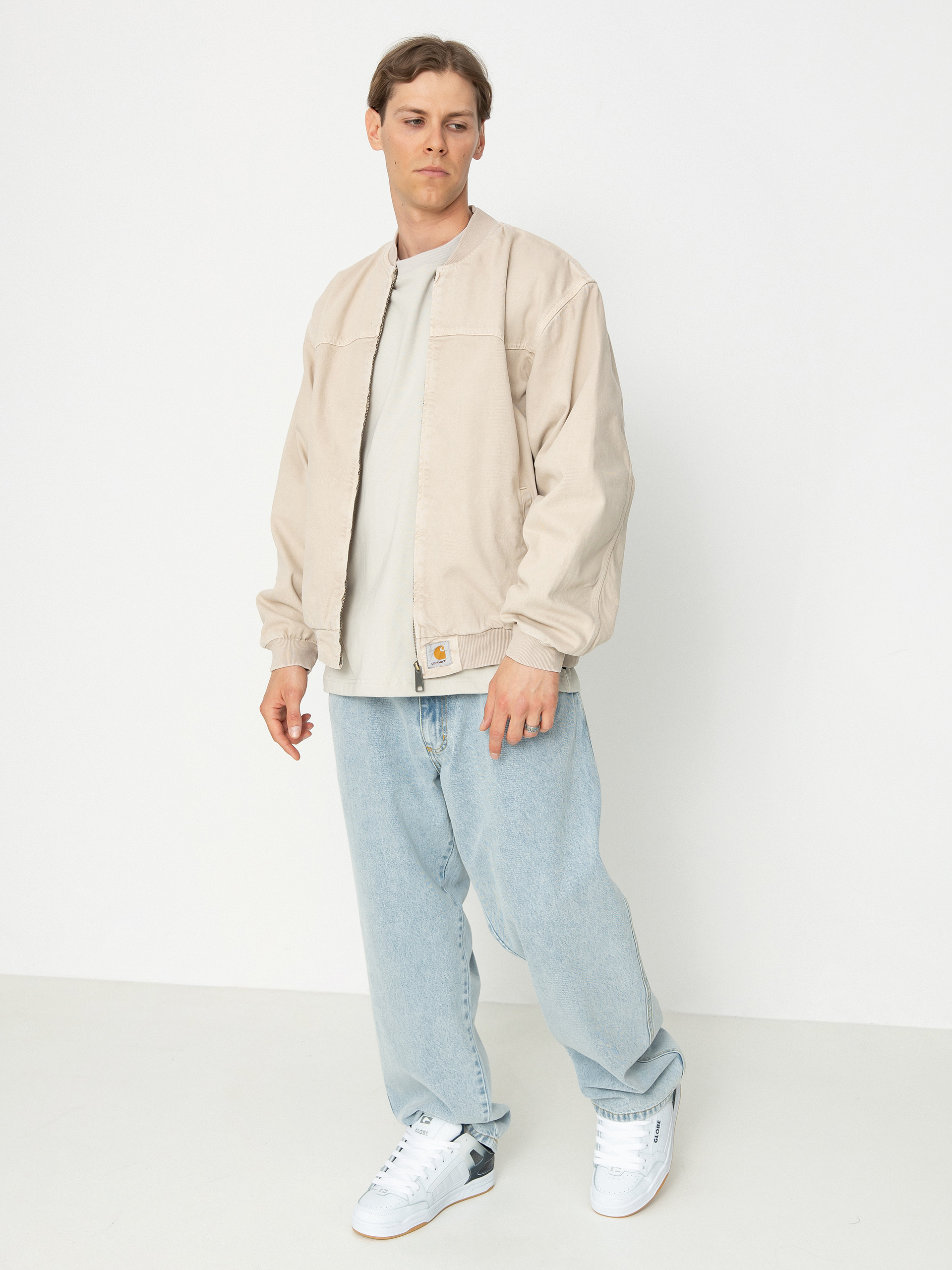 Carhartt madison jacket beige best sale