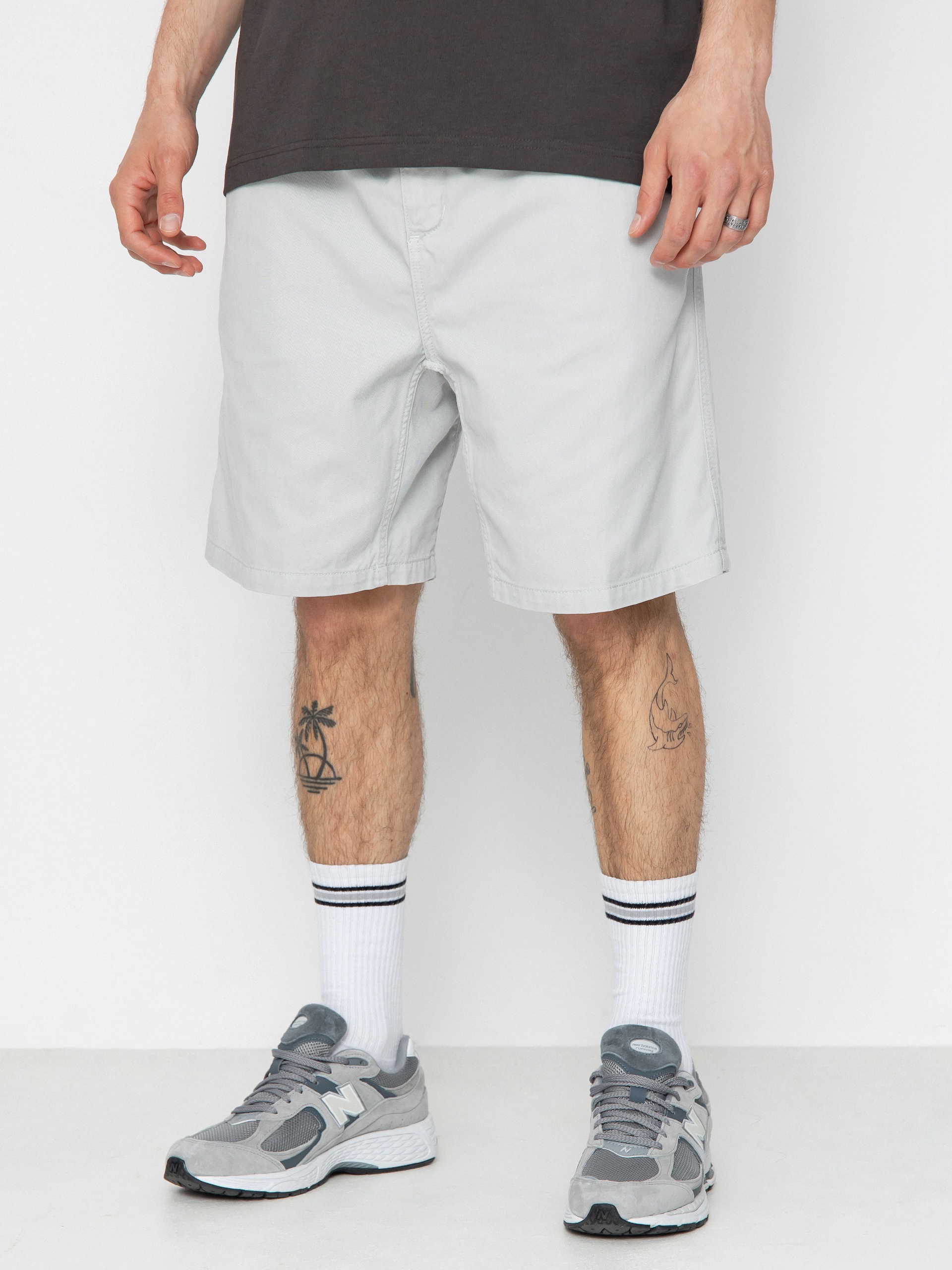 Carhartt WIP Flint Shorts (sonic silver)