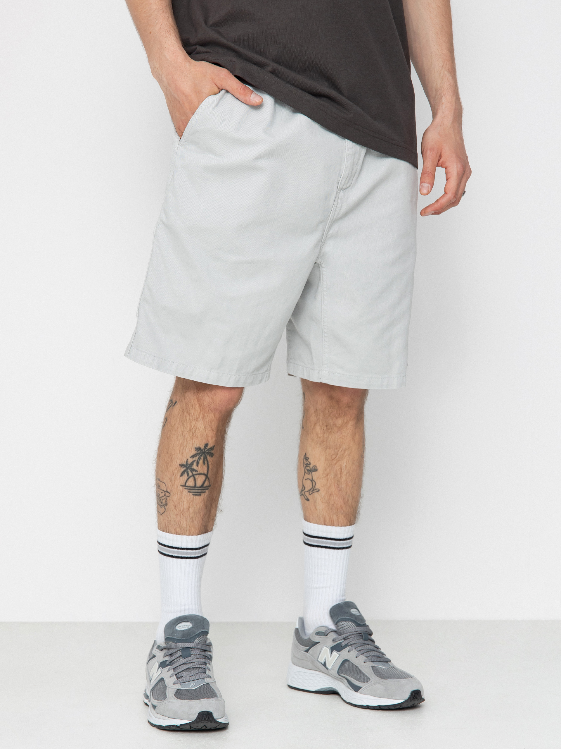 Carhartt WIP Flint Shorts (sonic silver)
