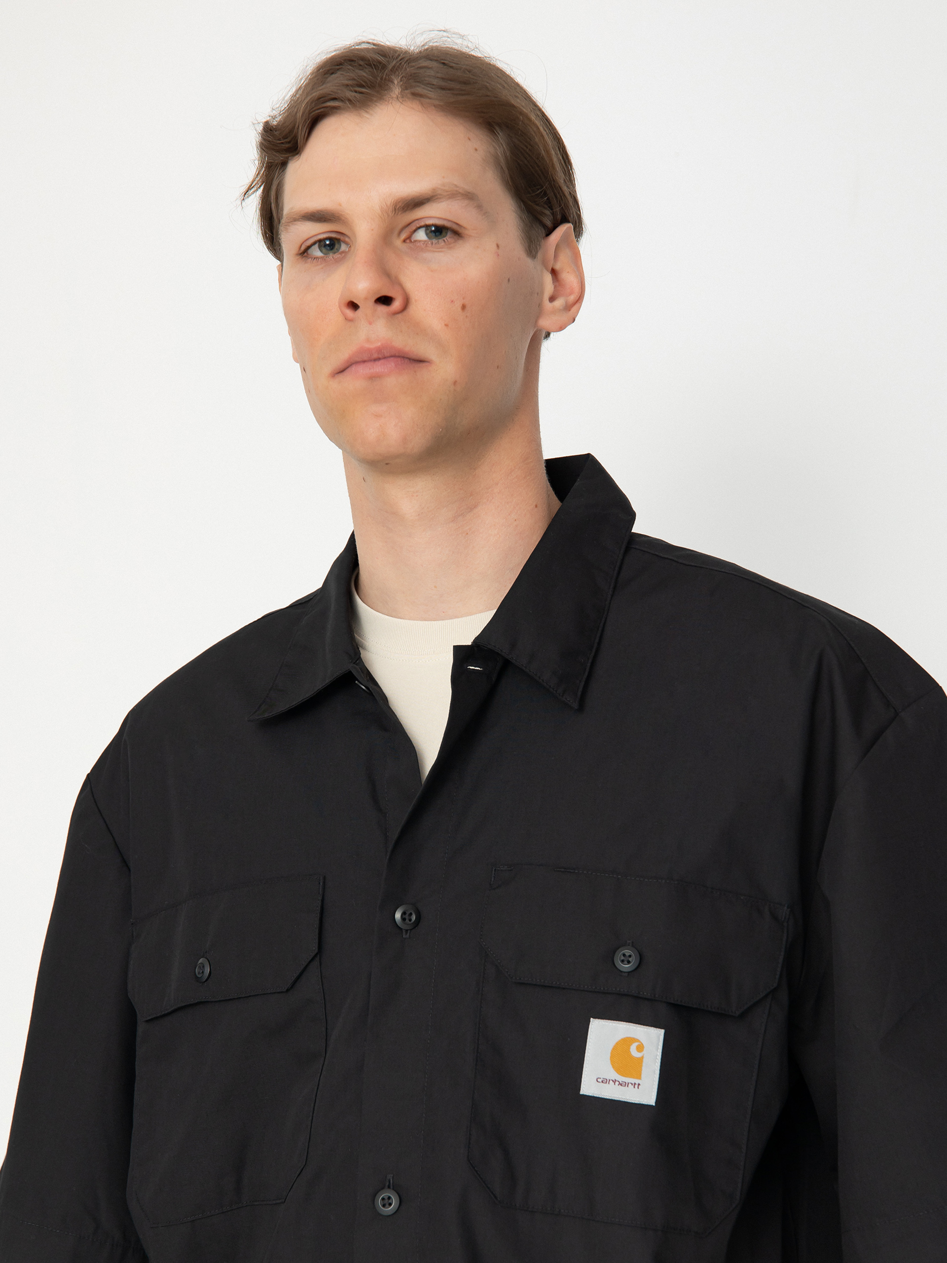 【Carhartt】S/S CRAFT SHIRT R6582 Carhartt WIP Craft SS Shirt - black (black)