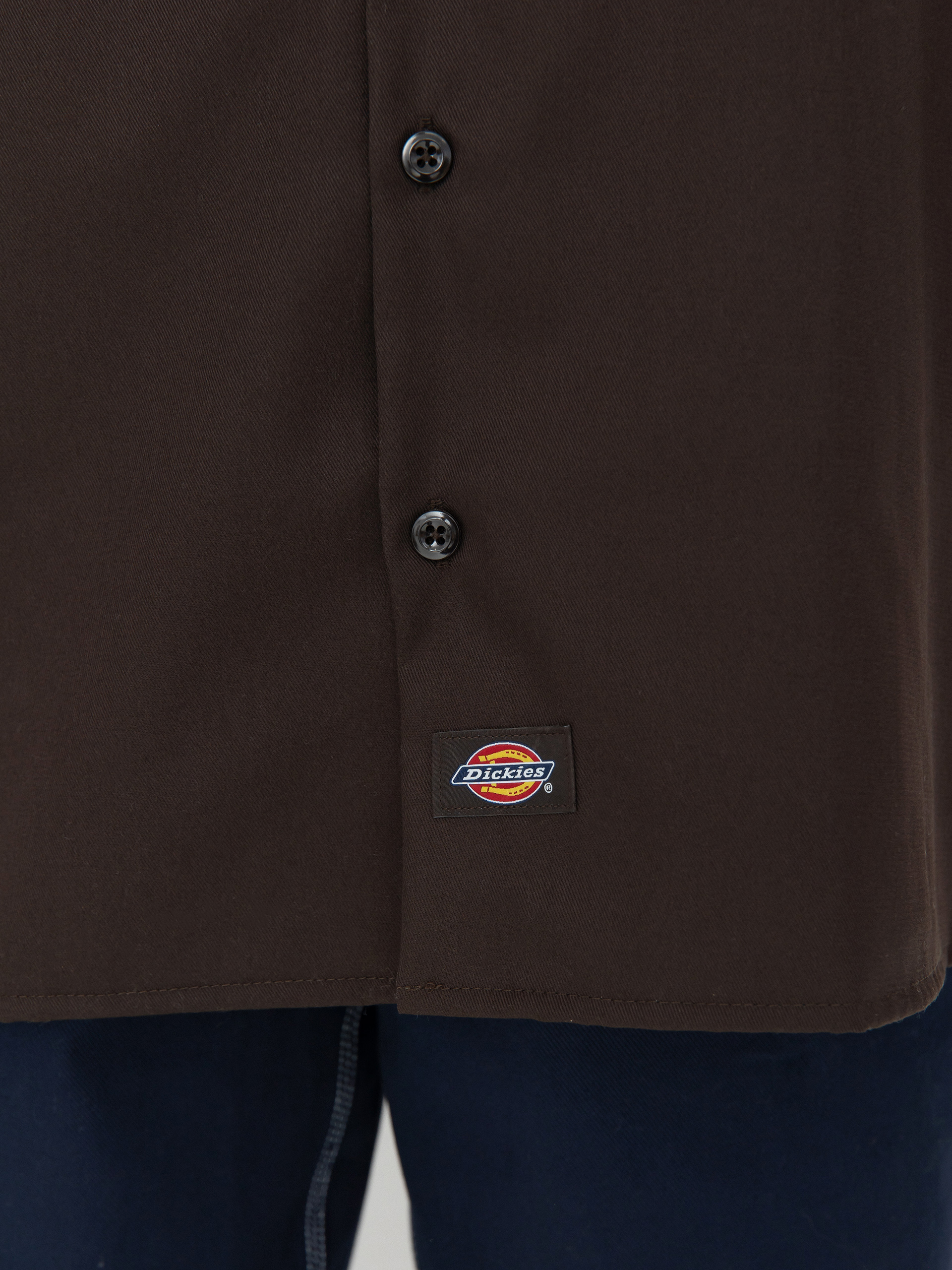 Dickies Work Shirt Shirt (dark brown)