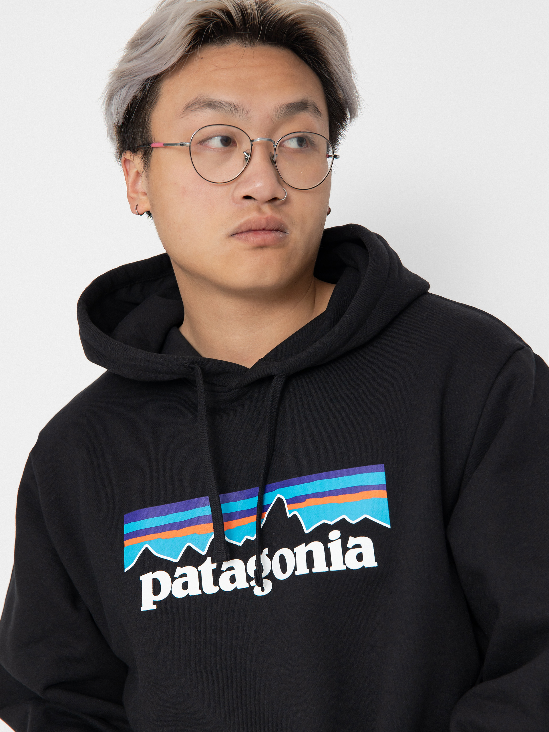 Patagonia Hoodie P-6 Logo Uprisal HD (black)