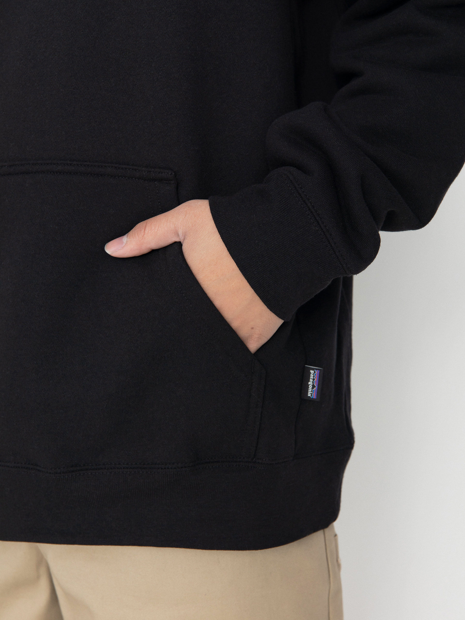 Patagonia Hoodie P-6 Logo Uprisal HD (black)