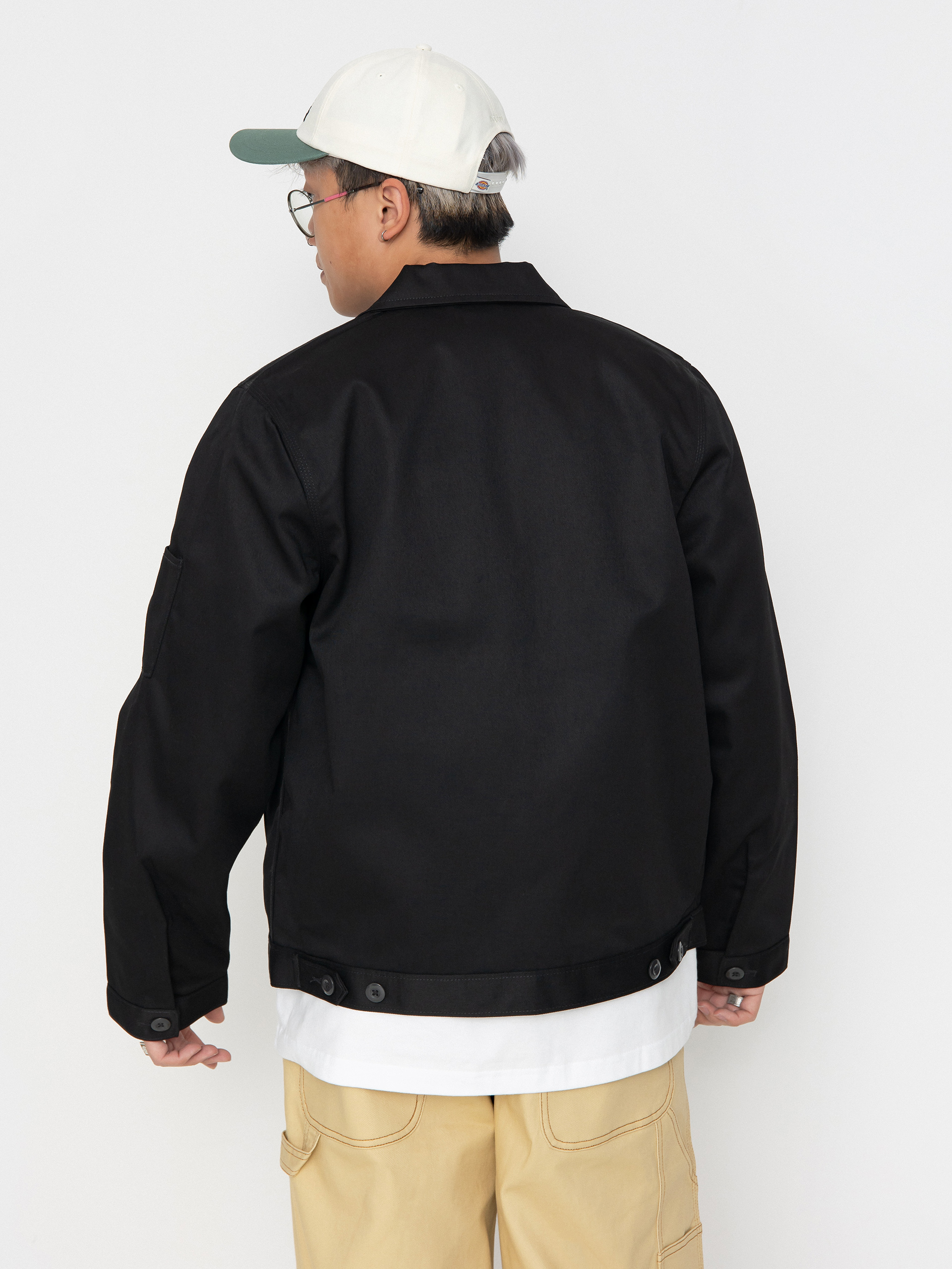 Dickies Unlined Eisenhower Jacket (black)
