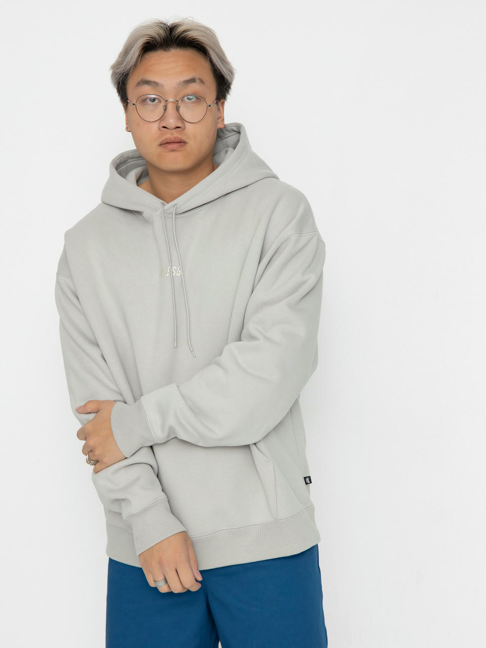 Nike SB Essential Lbr HD Hoodie (lt iron ore/coconut milk)