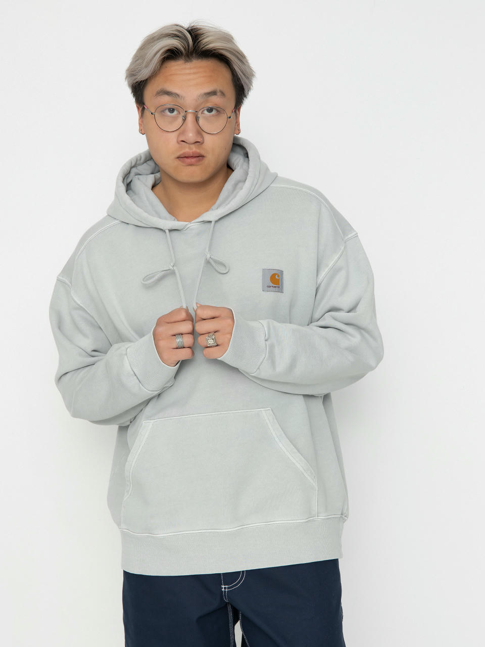 Carhartt WIP Nelson HD Hoodie (sonic silver)