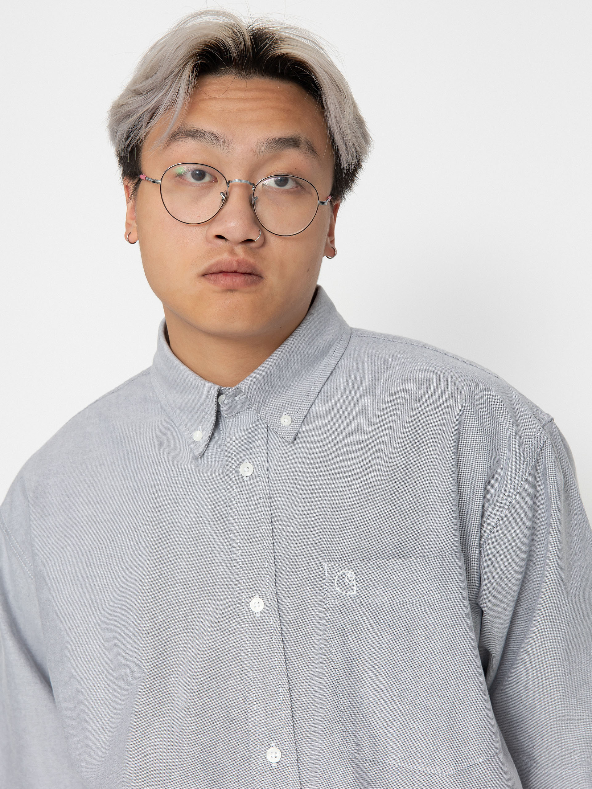 Carhartt WIP Braxton Shirt (charcoal/wax)