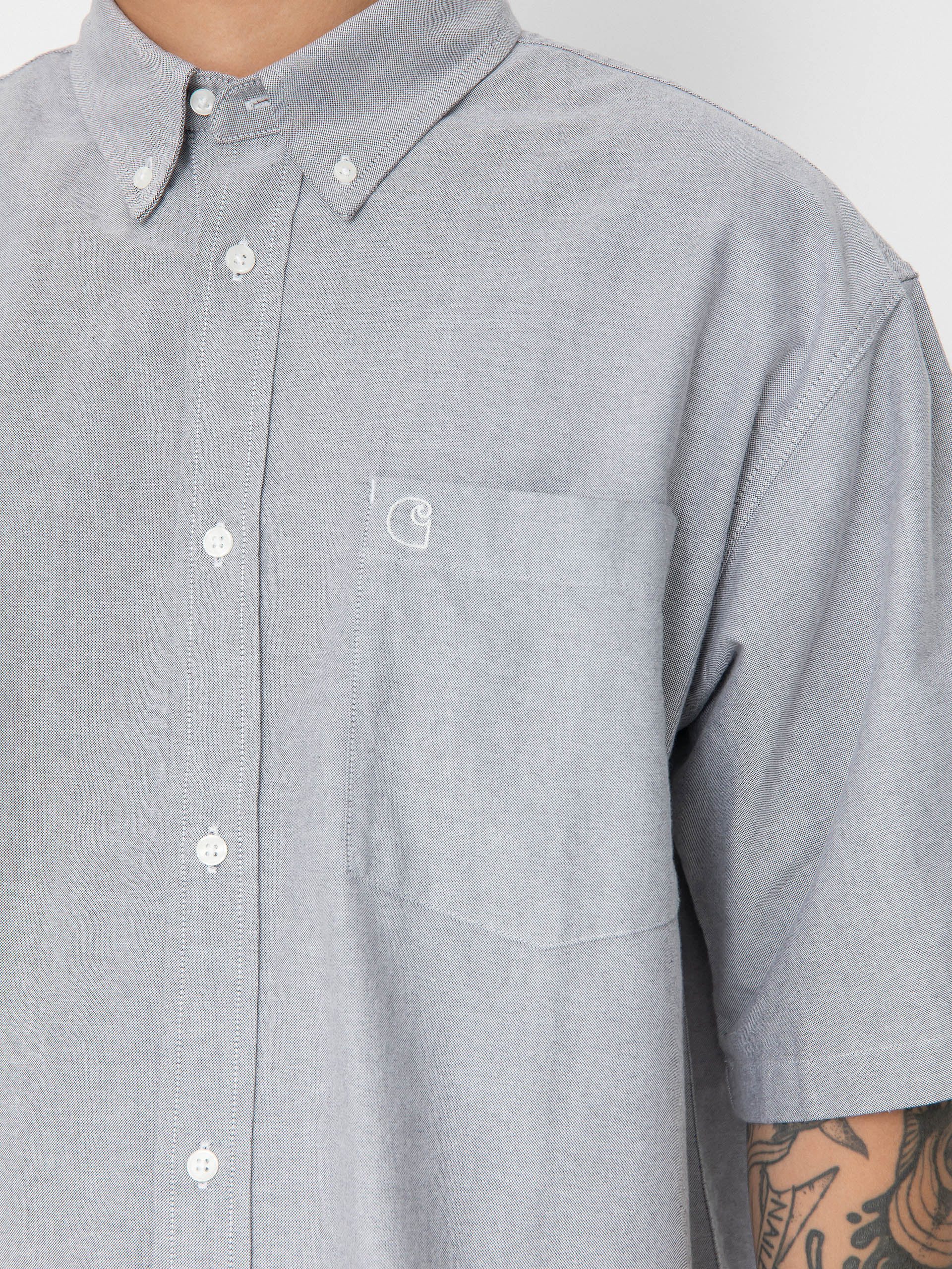 Carhartt WIP Braxton Shirt (charcoal/wax)