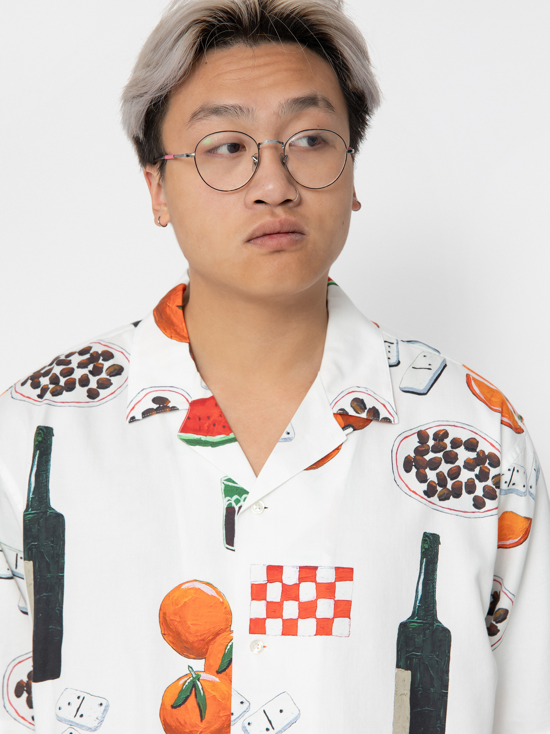 Carhartt WIP Isis Maria Dinner Hemd (isis maria dinner print/white)