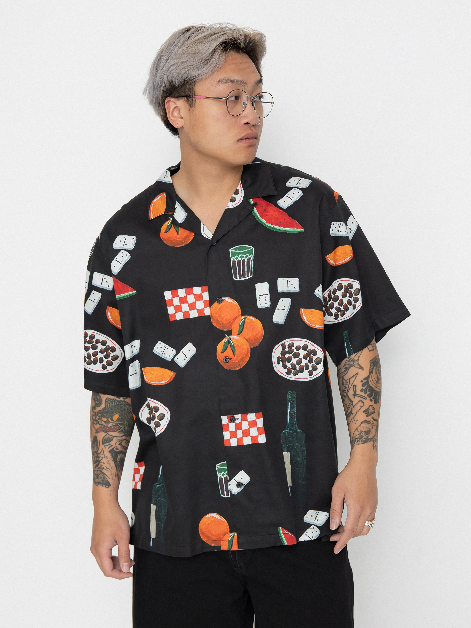 Carhartt WIP Isis Maria Dinner Hemd (isis maria dinner print/black)