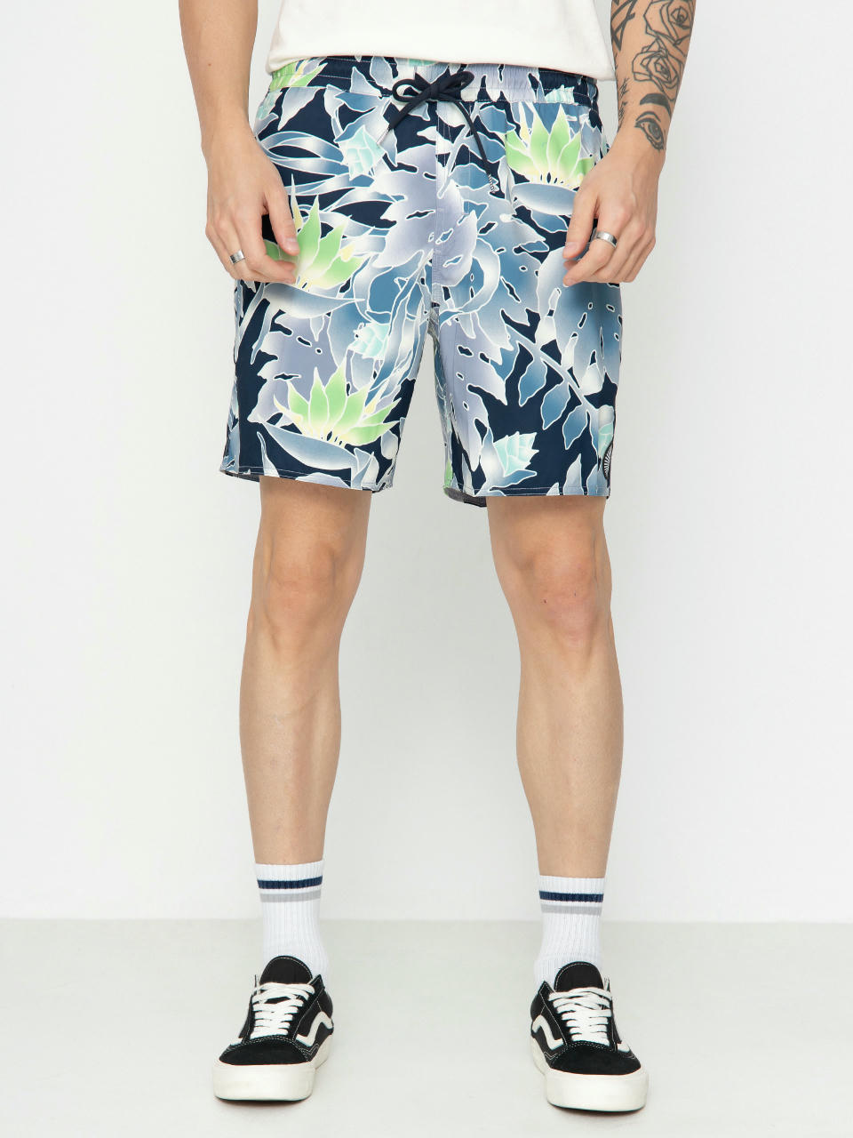 Volcom Shorts Lido Print 17 (navy)